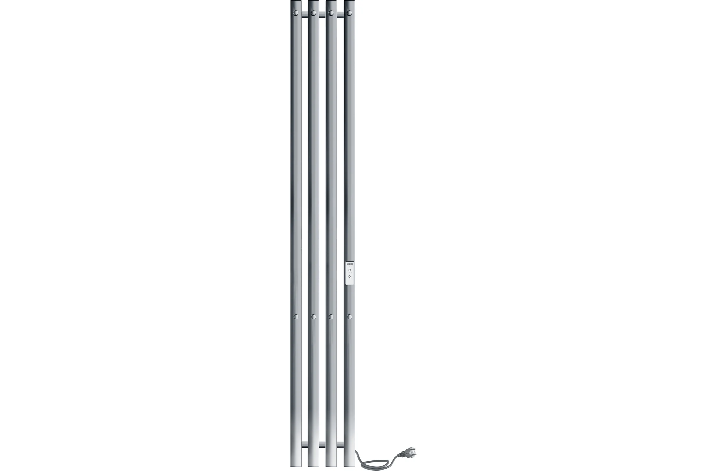 Электрический полотенцесушитель INDIGO Style 4 PRO (electro) 120/18 (таймер, скр.монтаж, унив.подкл.R/L, полиров.) LSPRE120-18Rt