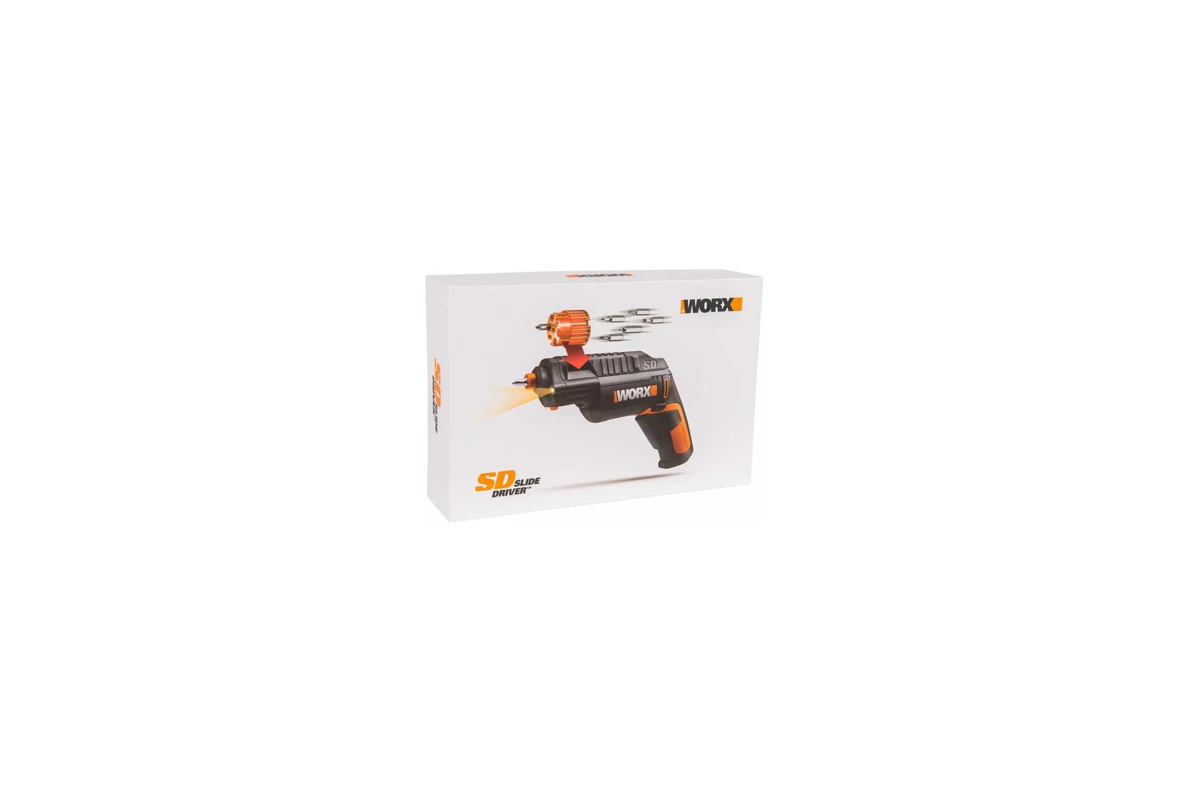 Аккумуляторная отвертка WORX SD Slide Driver, 4 В WX254.4