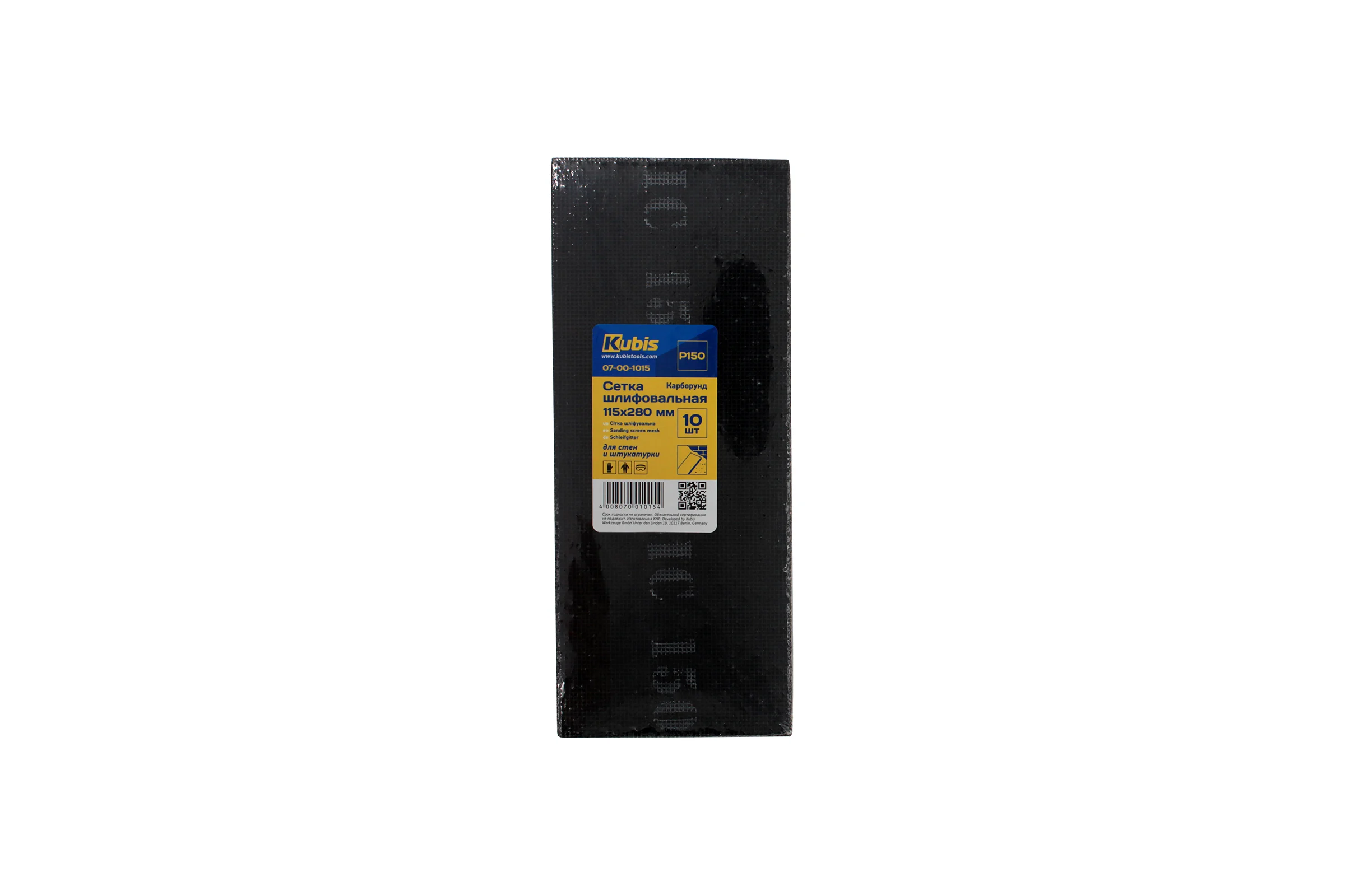Сетка шлифовальная SIC P150, 115х280 мм, 10 шт Kubis 07-00-1015