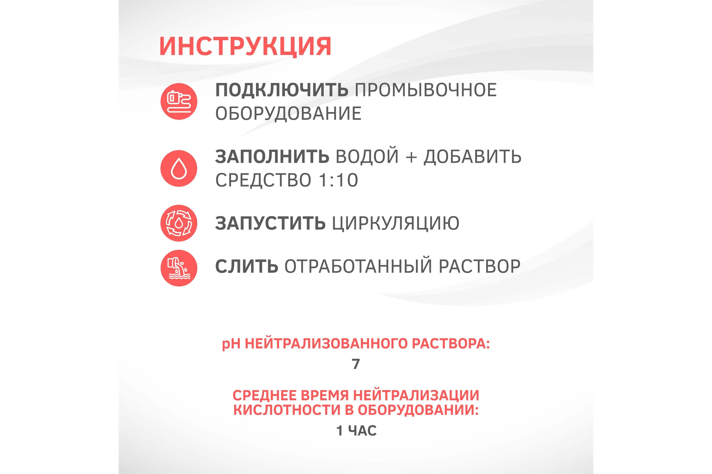 Средство для нейтрализации кислотности после химической очистки CIPTEC Средство NEUTRA 10 л (11 кг) ciptecneutra10