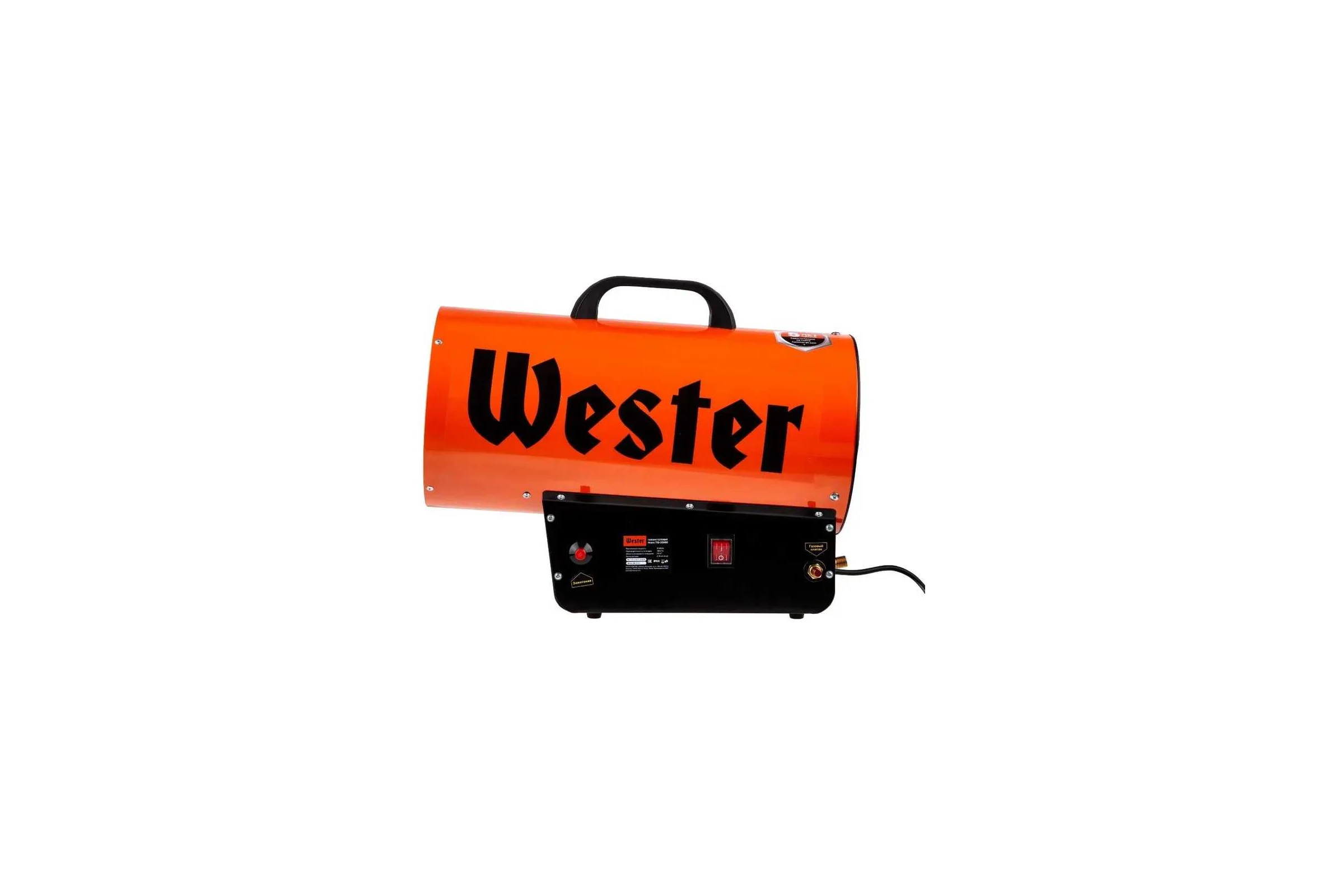 Газовая тепловая пушка WESTER TG-35000 35 кВт, 700 м3/ч, 2.18 кг/ч, 315 м2 615363
