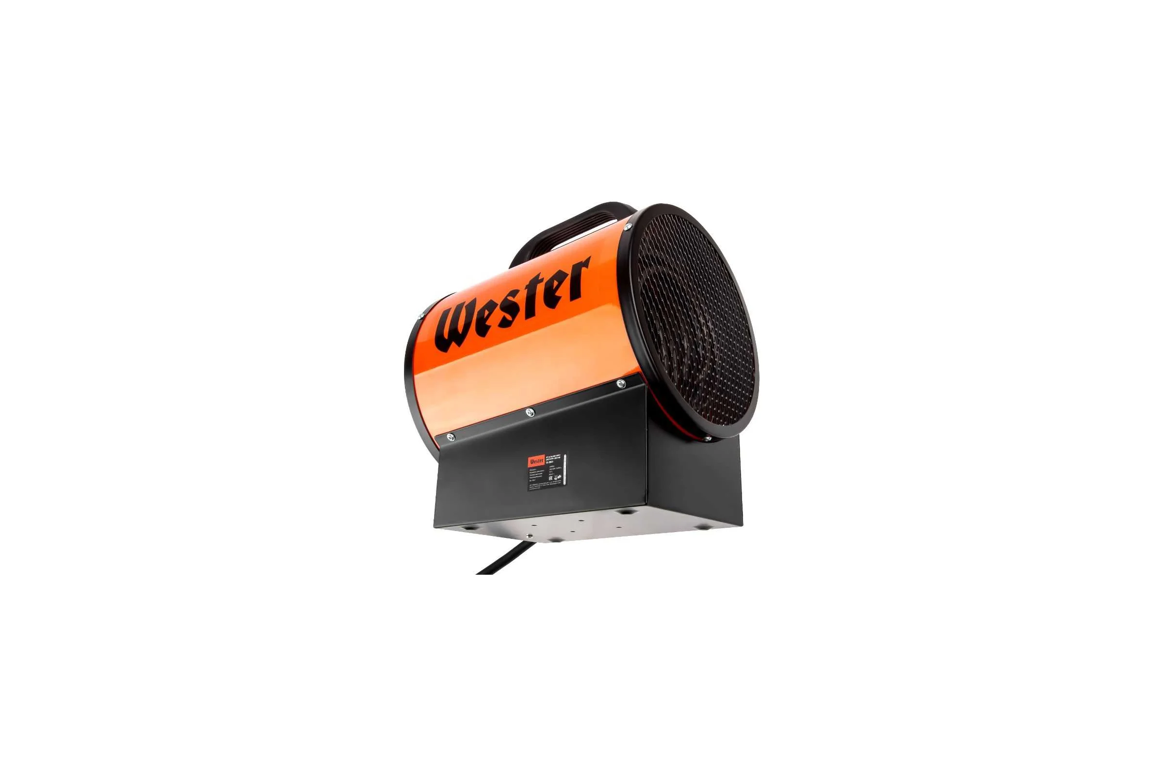 Тепловентилятор электрический WESTER TB-5000 5 кВт, 400 м3/ч, 45 м2, 4.8 кг 615365