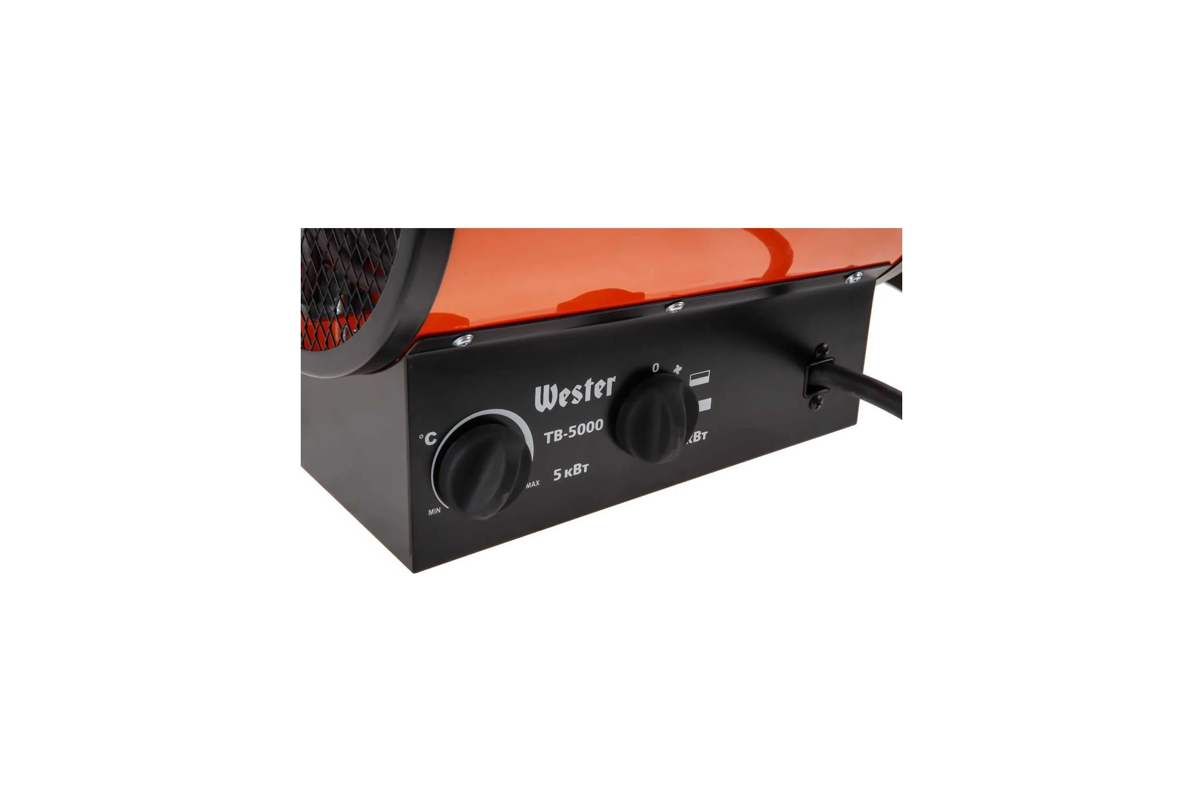 Тепловентилятор электрический WESTER TB-5000 5 кВт, 400 м3/ч, 45 м2, 4.8 кг 615365