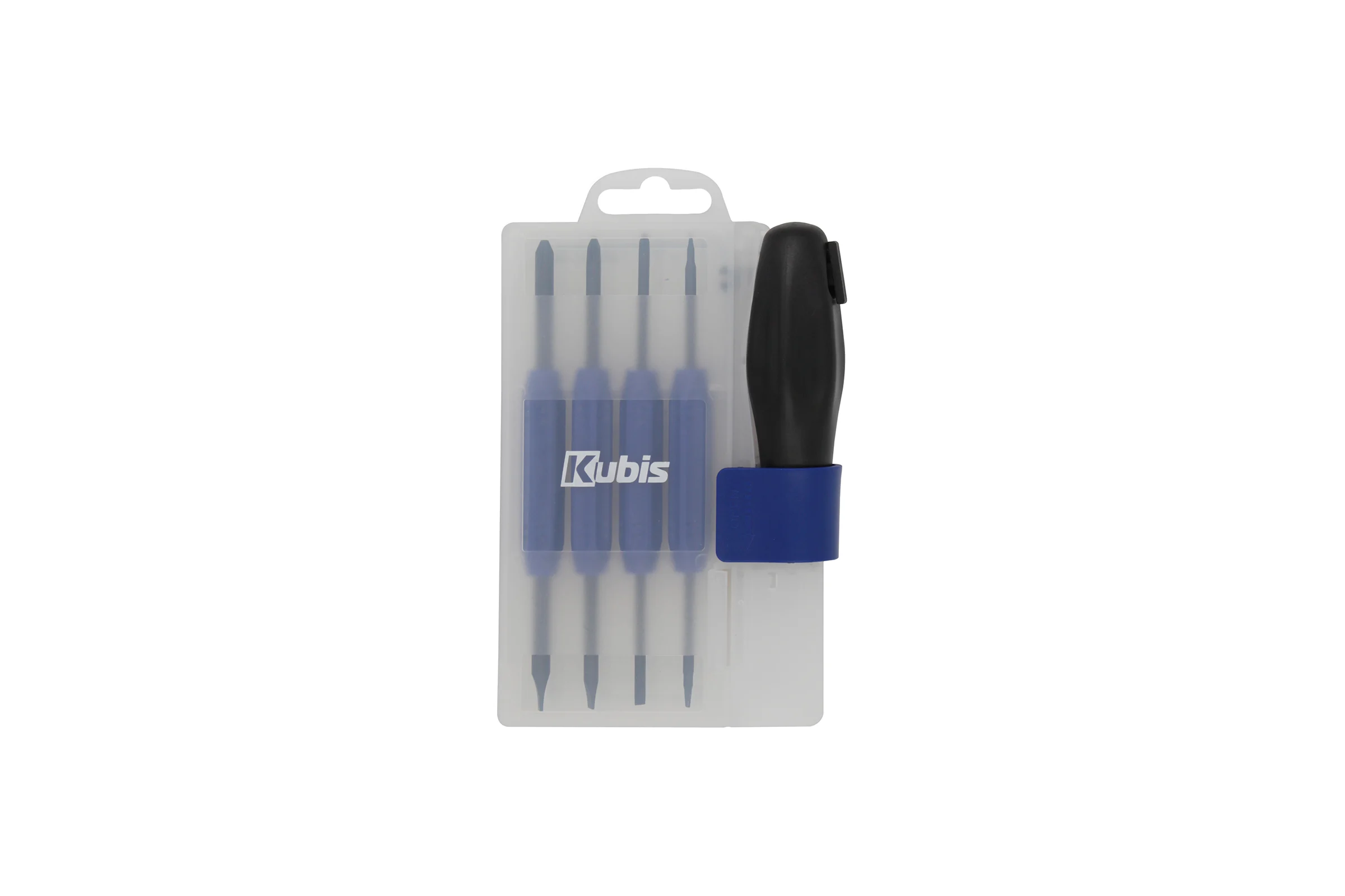 Отвертка Kubis 8-В-1 в кейсе, PH2-SL5 мм, PH1-SL4 мм 02-08-0208