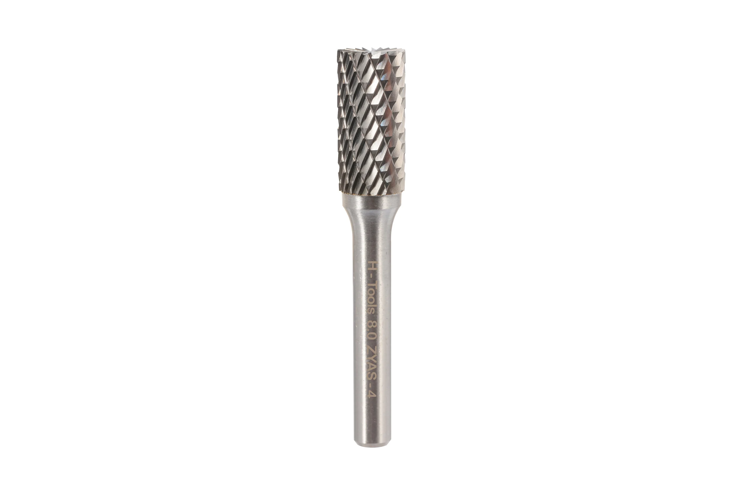 Бор-фреза твердосплавная форма B(ZYAS) 8.0x20x60 мм, S=6 мм H-Tools HM 116016HT