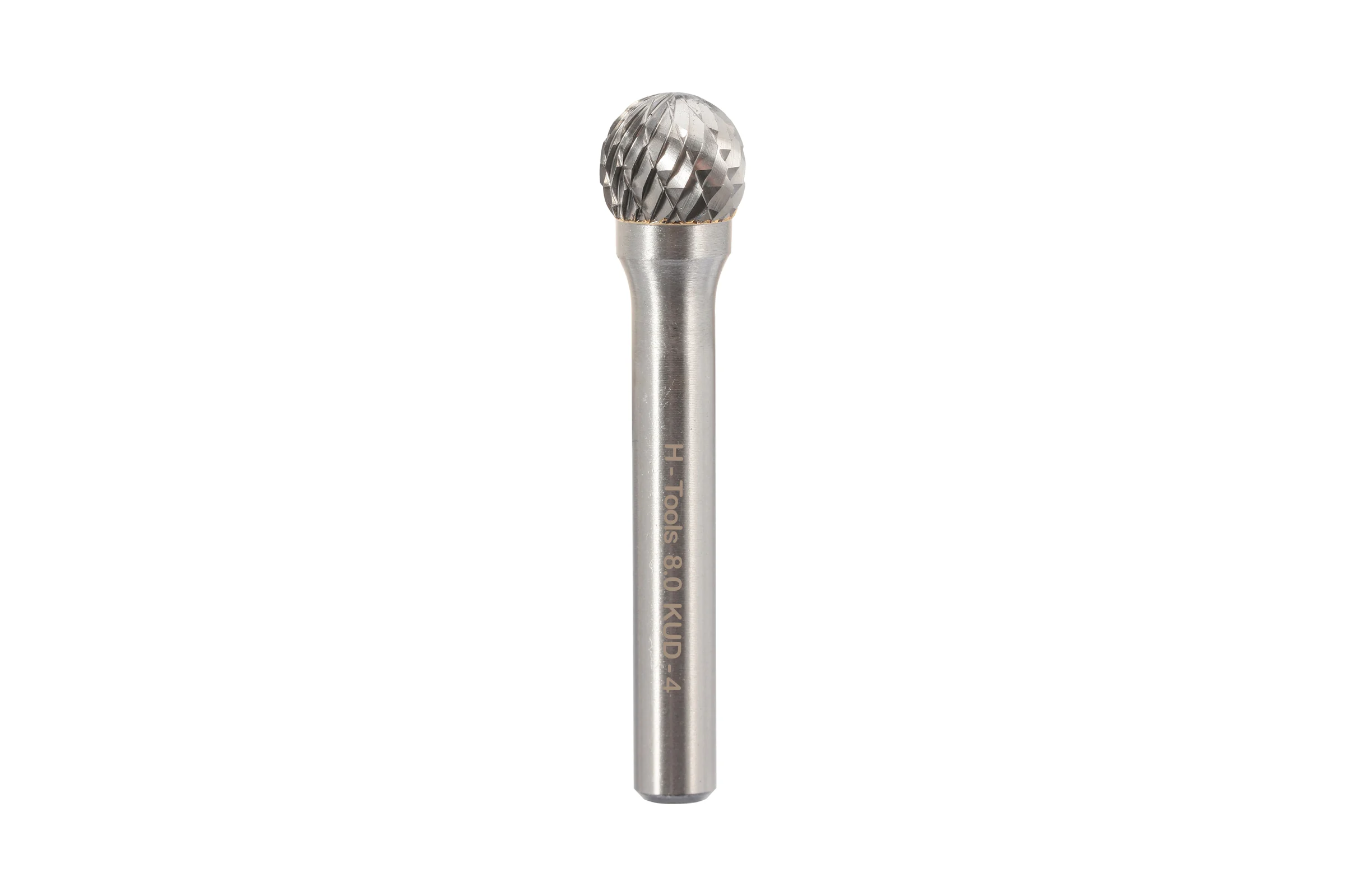 Бор-фреза твердосплавная форма D(KUD) 8.0x7.2x47 мм, S=6 мм H-Tools HM 116042HT