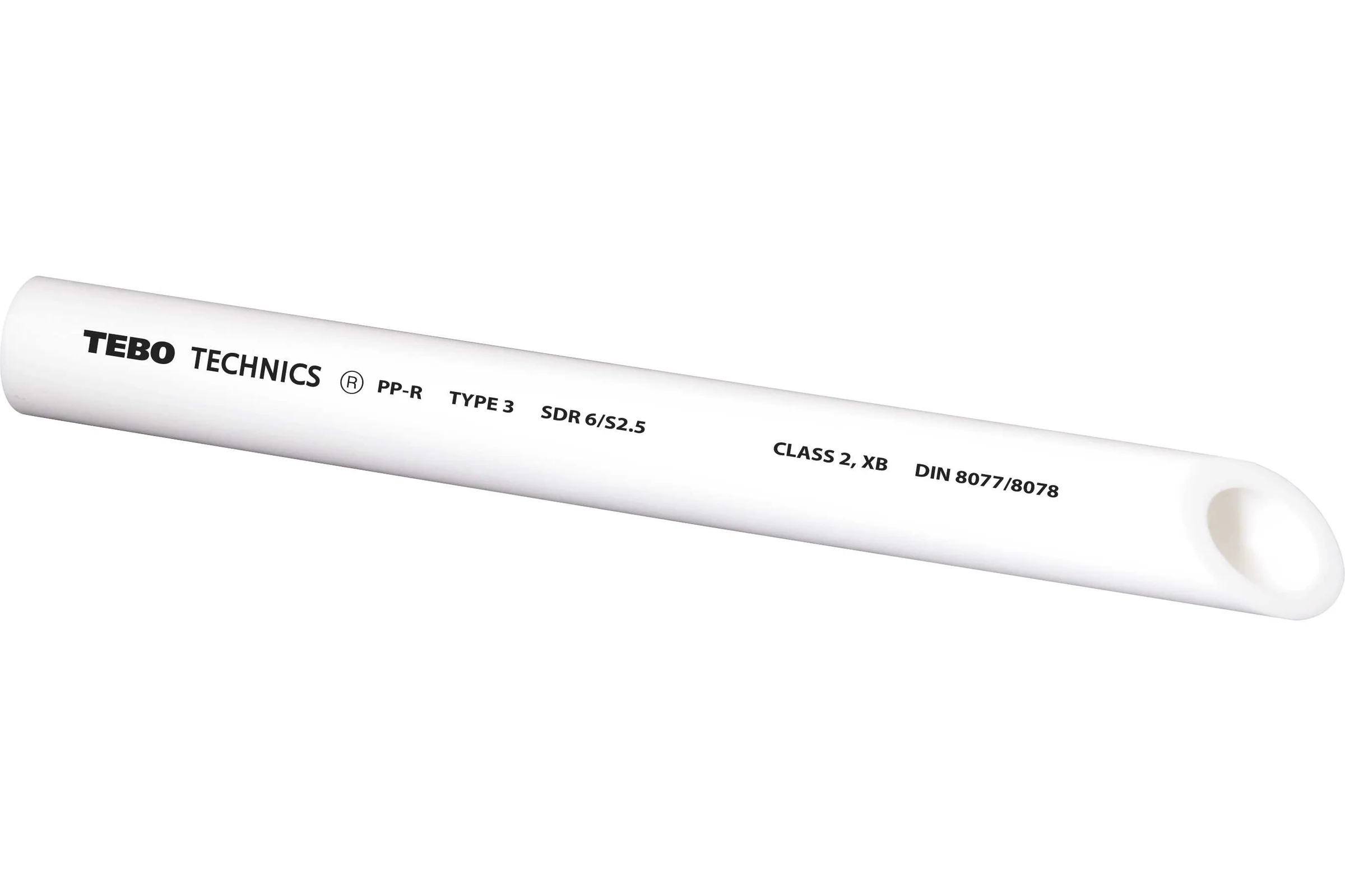 Труба TEBO PPR 25х4,2мм SDR6 (4м) 030010203