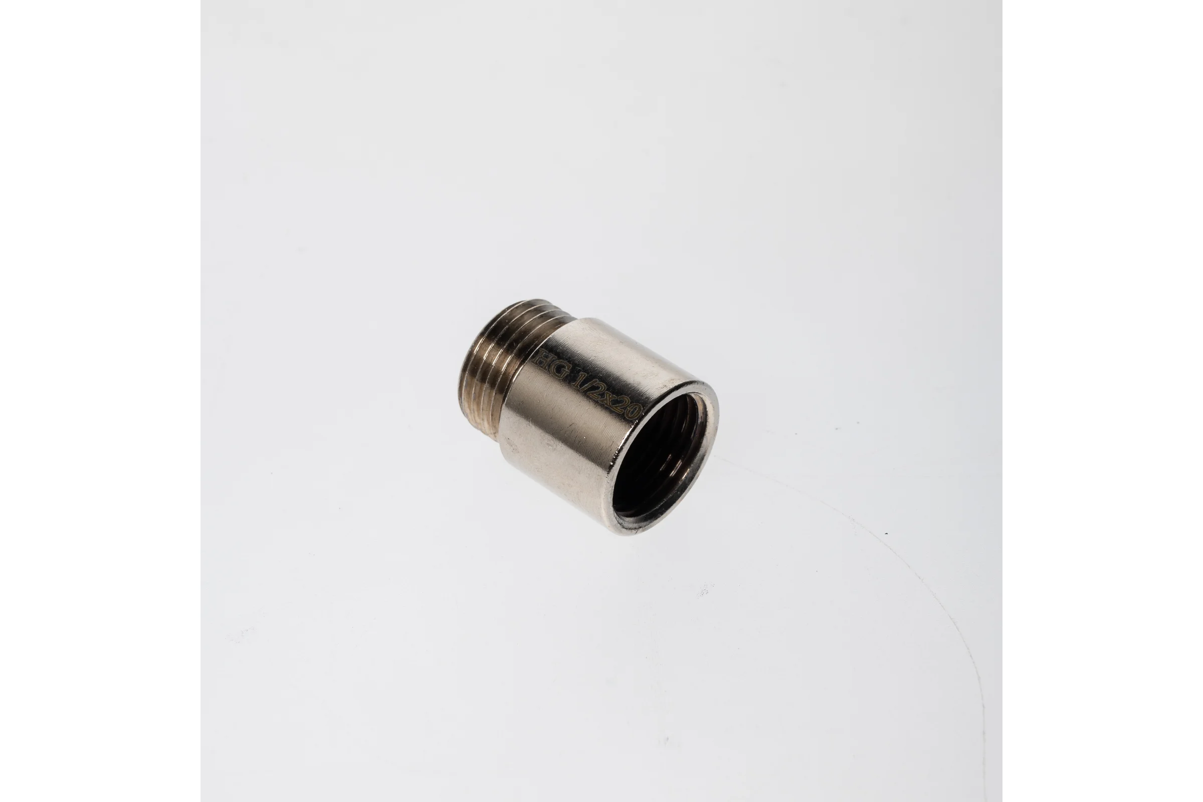 Гайка удлинительная HG S12 НР/ВР 1/2" x 20 мм, никель 1896899