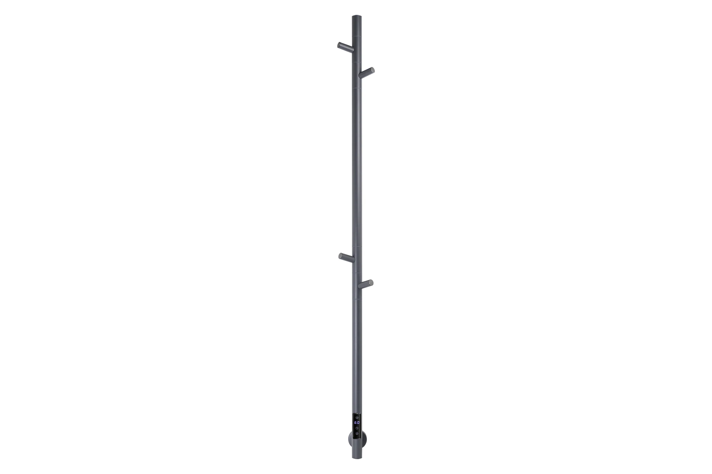 Полотенцесушитель электрический VINCEA 15x140, графит, таймер VTD-1DGE