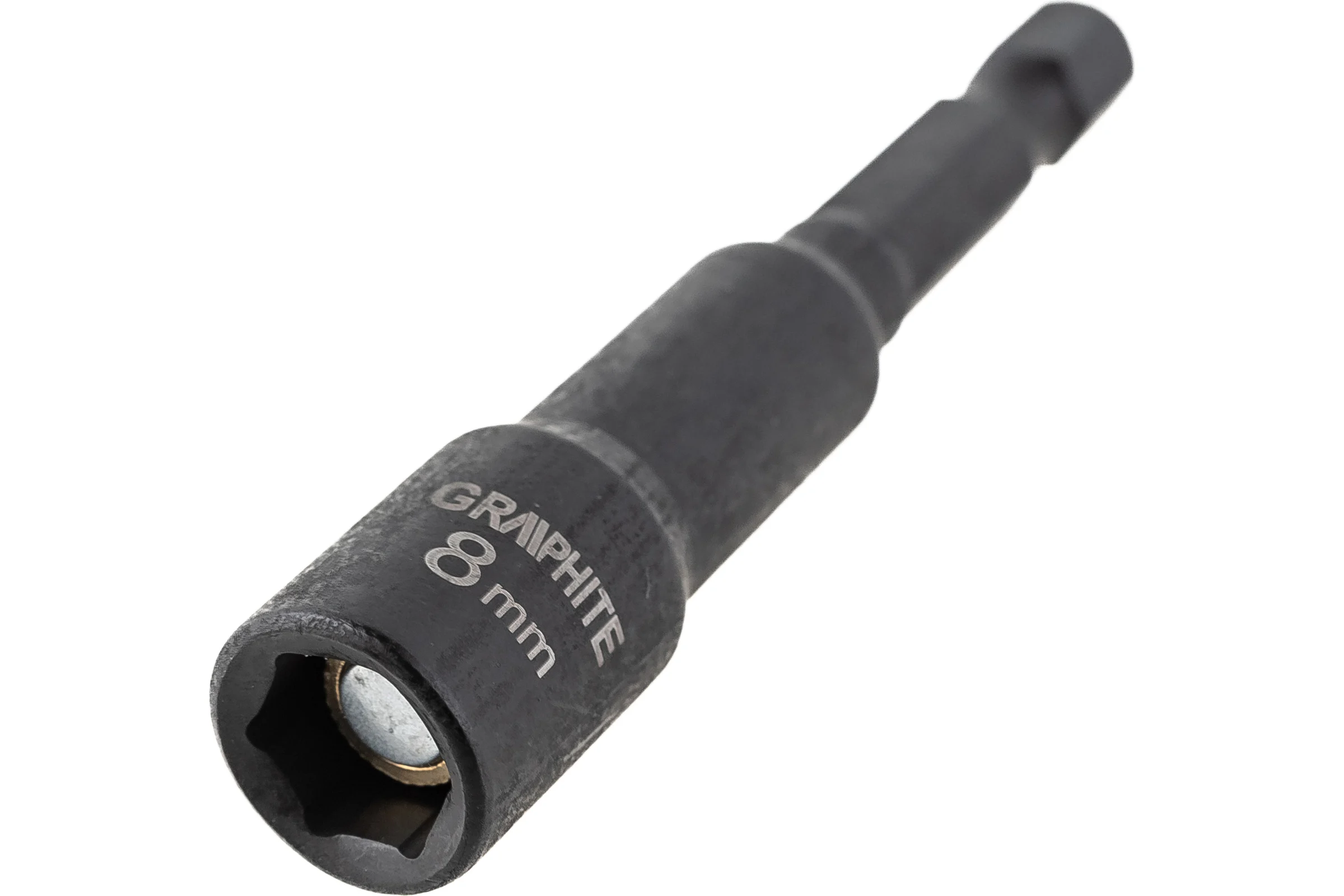 Головка ударная шестигранная с магнитом (8х65 мм) GRAPHITE 56H551