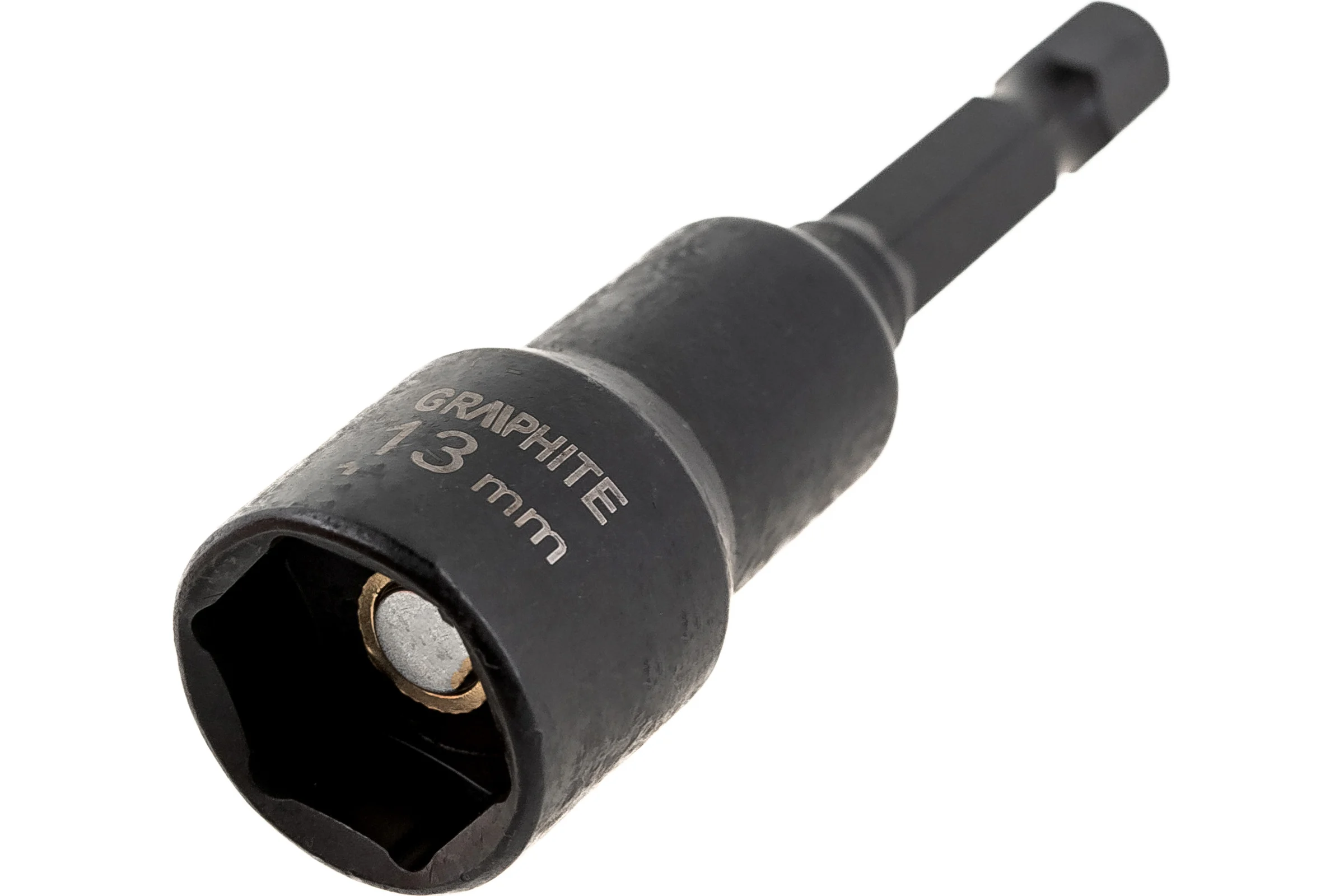 Головка ударная шестигранная с магнитом (13х65 мм) GRAPHITE 56H553