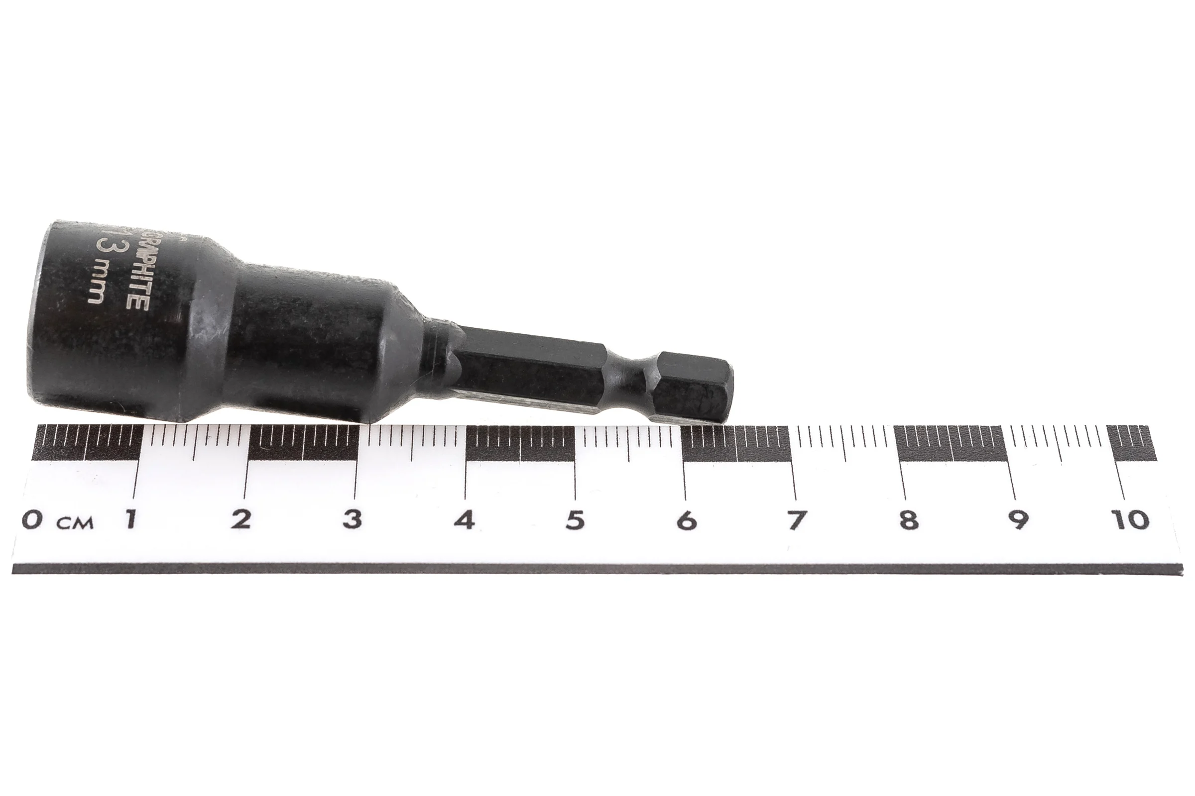 Головка ударная шестигранная с магнитом (13х65 мм) GRAPHITE 56H553