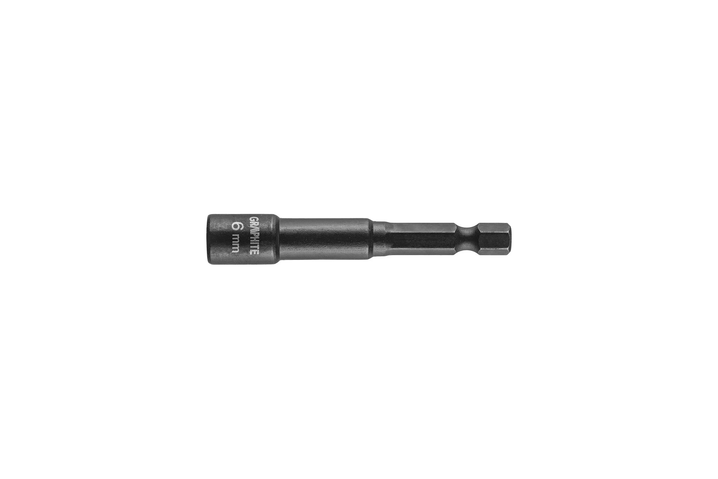 Головка ударная шестигранная с магнитом (6х65 мм) GRAPHITE 56H550