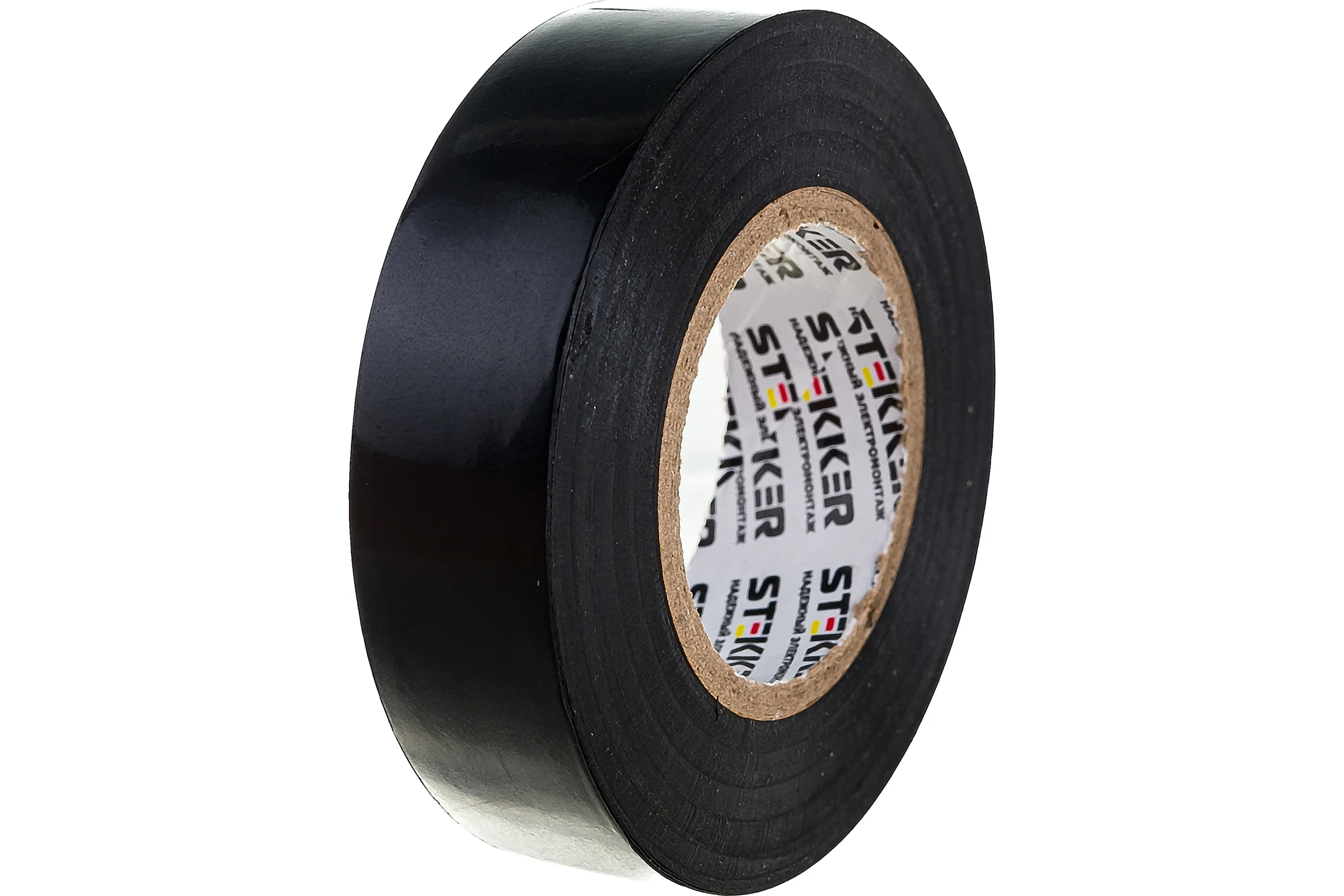 Изоляционная лента STEKKER INTP01319-20, 0,13х19 мм, 20 м, черная 32839