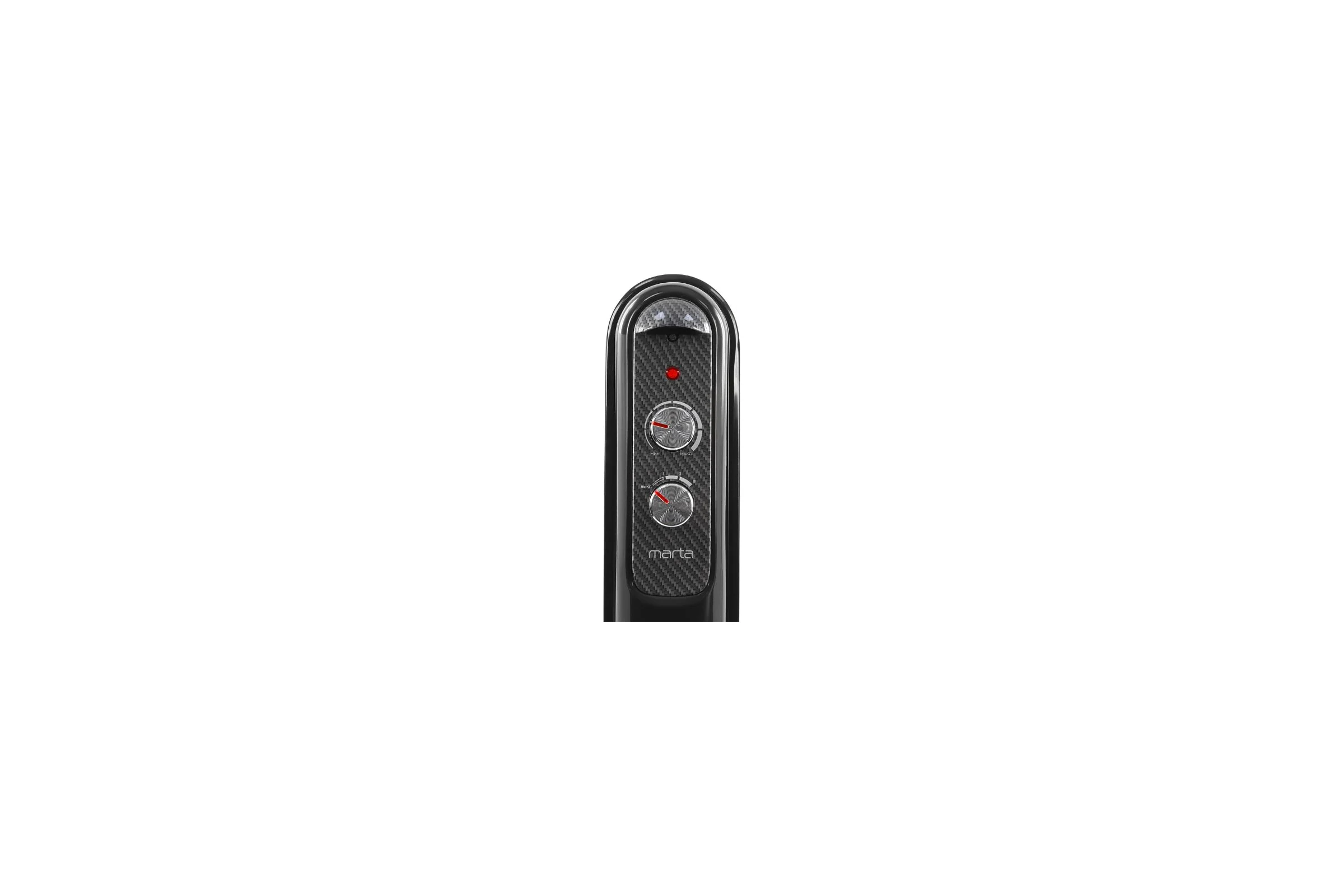Масляный обогреватель MARTA MT-OH2430A карбон/хром 41258