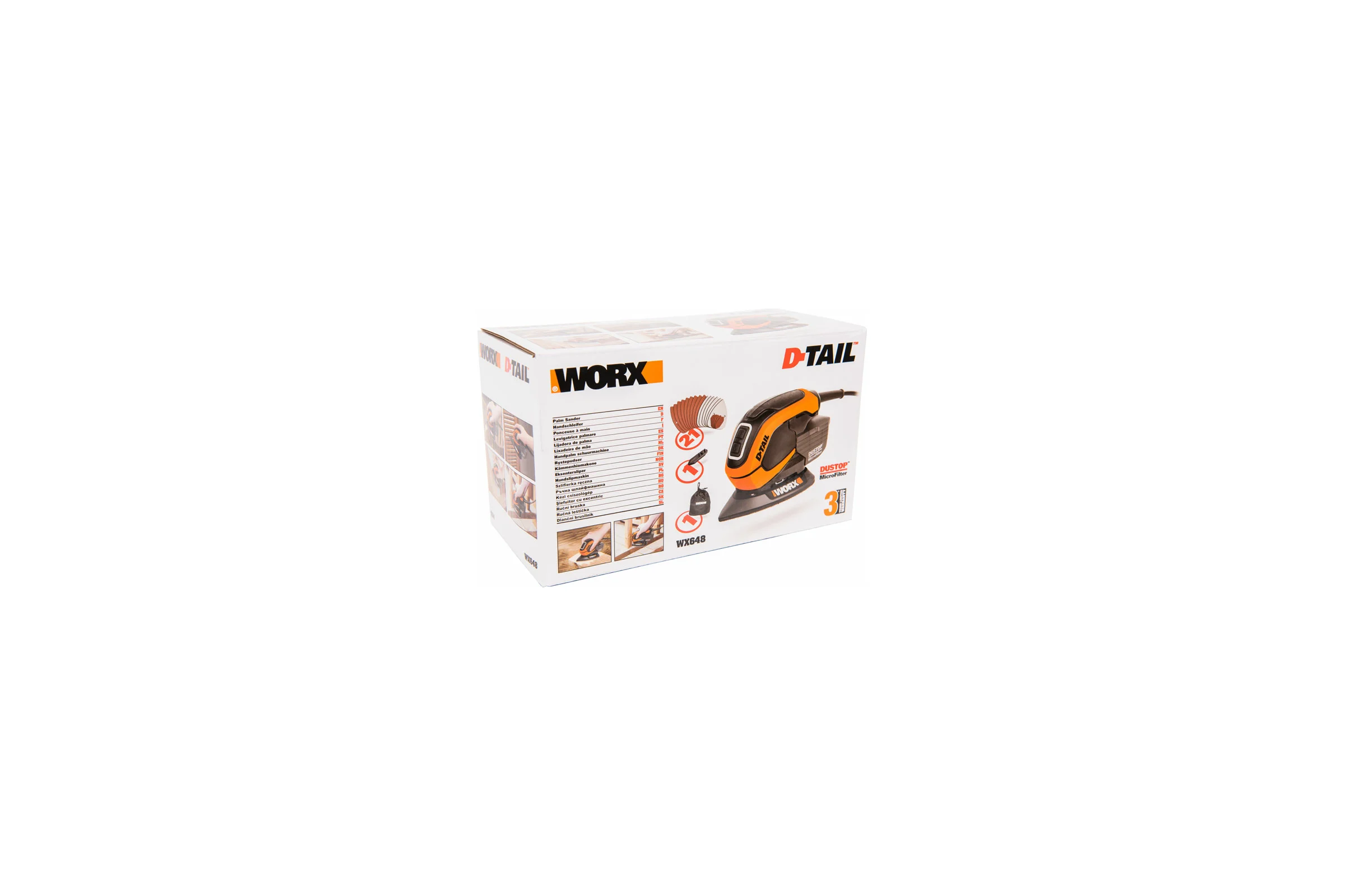 Электрическая мультифункциональная шлифовальная машина WORX WX648