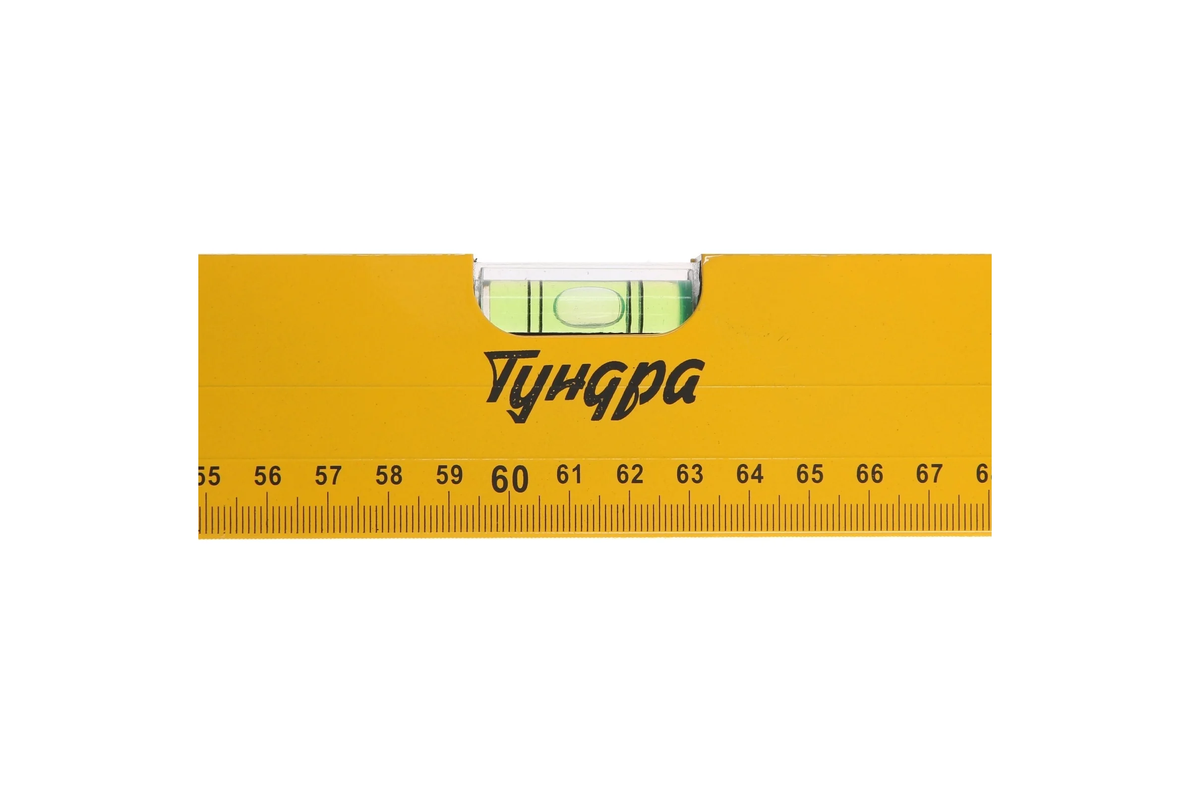 Алюминиевый уровень ТУНДРА 3 глазка, линейка, 1200 мм 2964625