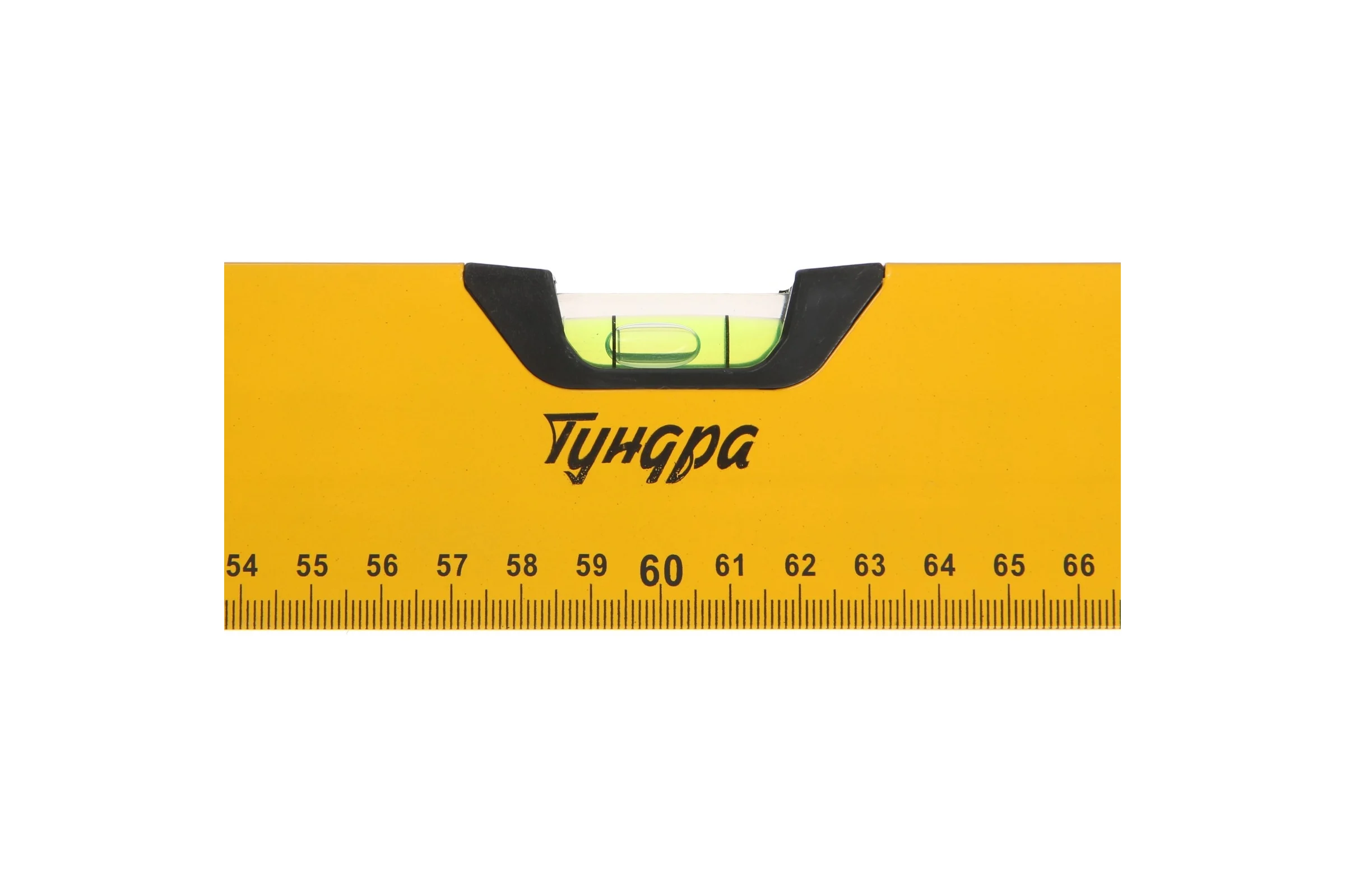 Алюминиевый уровень  ТУНДРА магнитный эргономичные ручки, 3 глазка, 1200 мм 2964635