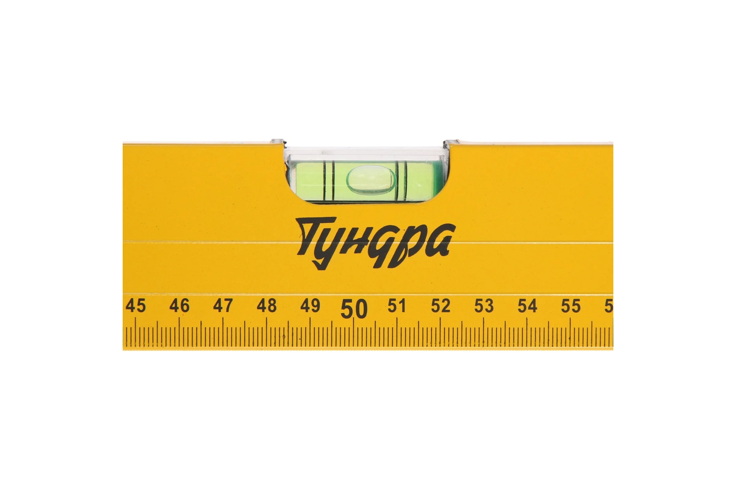 Алюминиевый уровень  ТУНДРА 3 глазка, линейка, 1000 мм 2964624