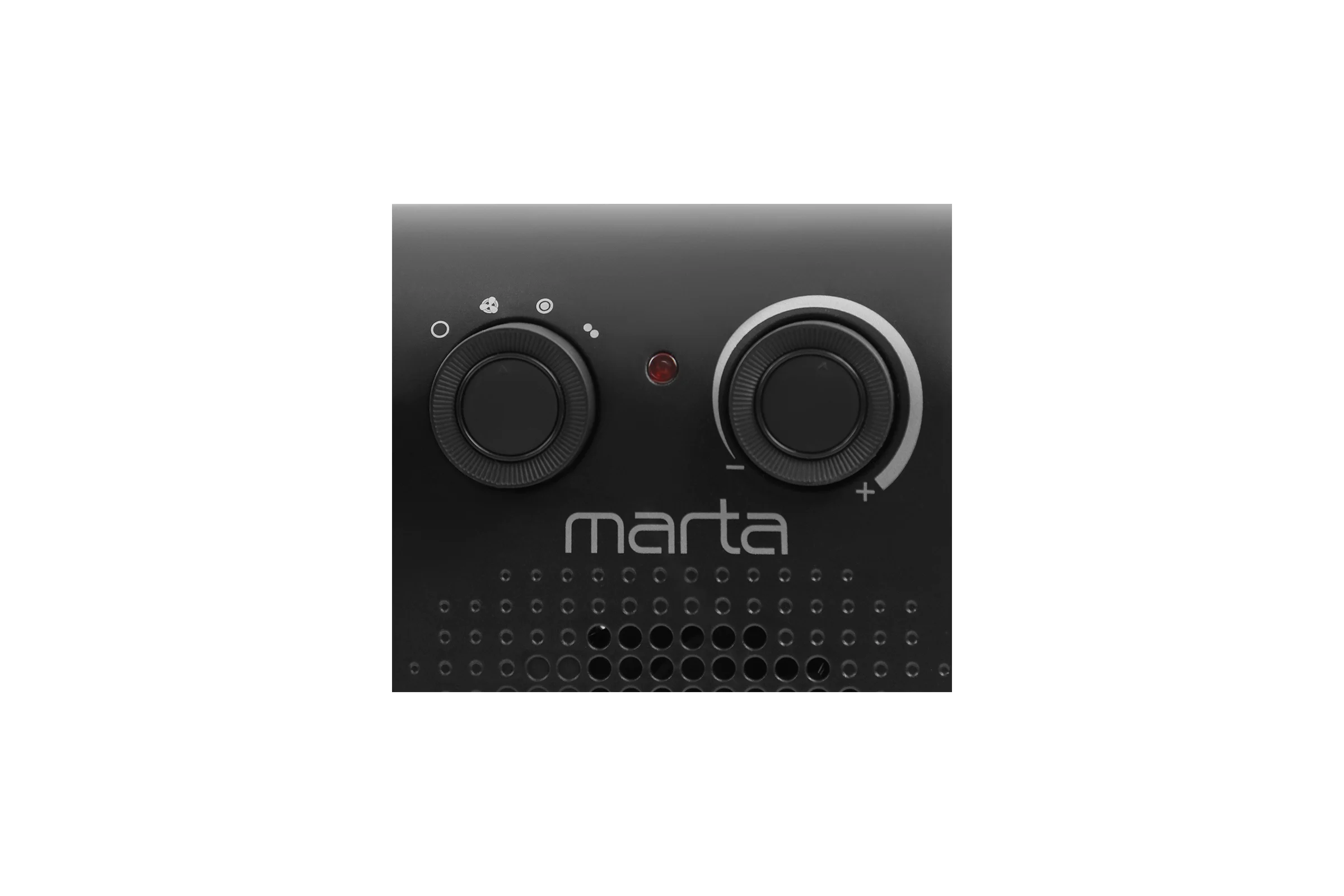 Тепловентилятор MARTA MT-FH2529A черный 41665
