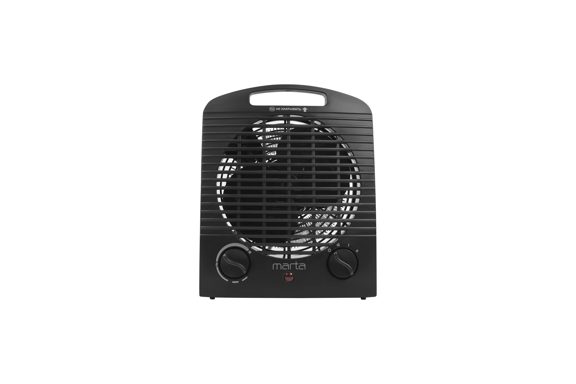 Тепловентилятор MARTA MT-FH2529B черный 41667