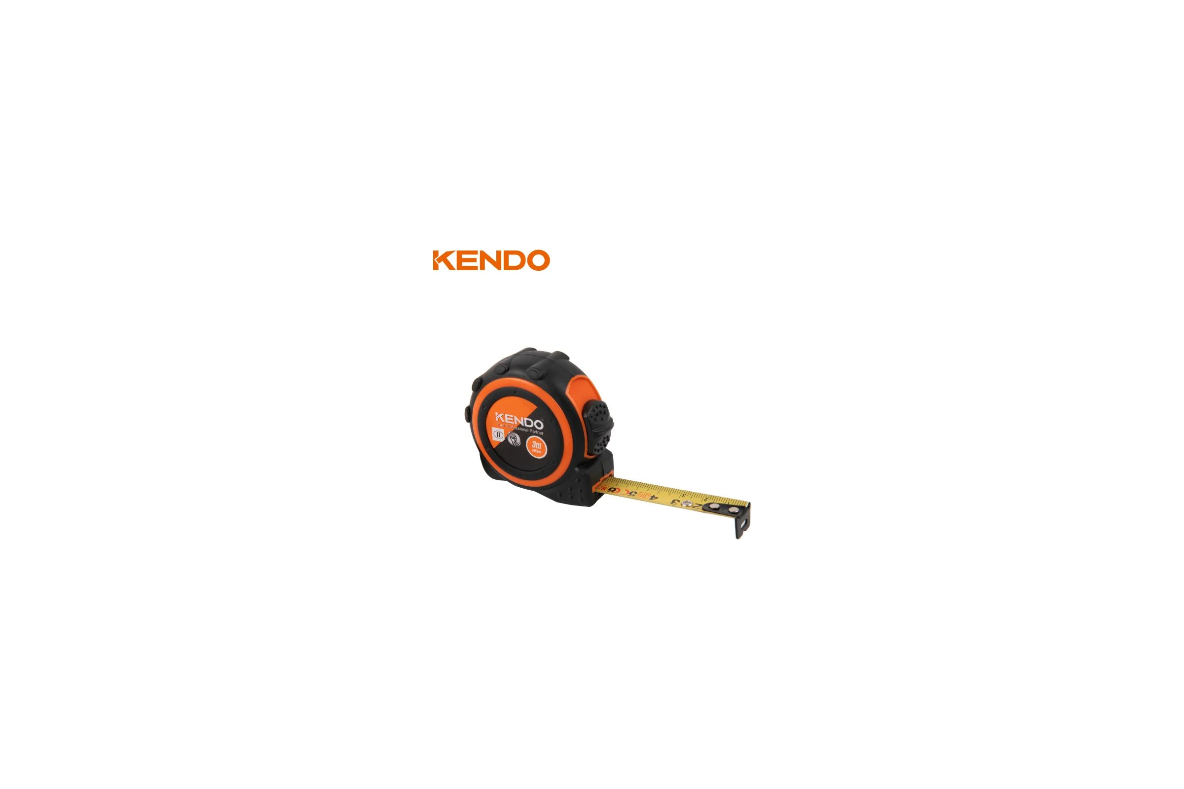 Рулетка KENDO 8м х 25мм 35004