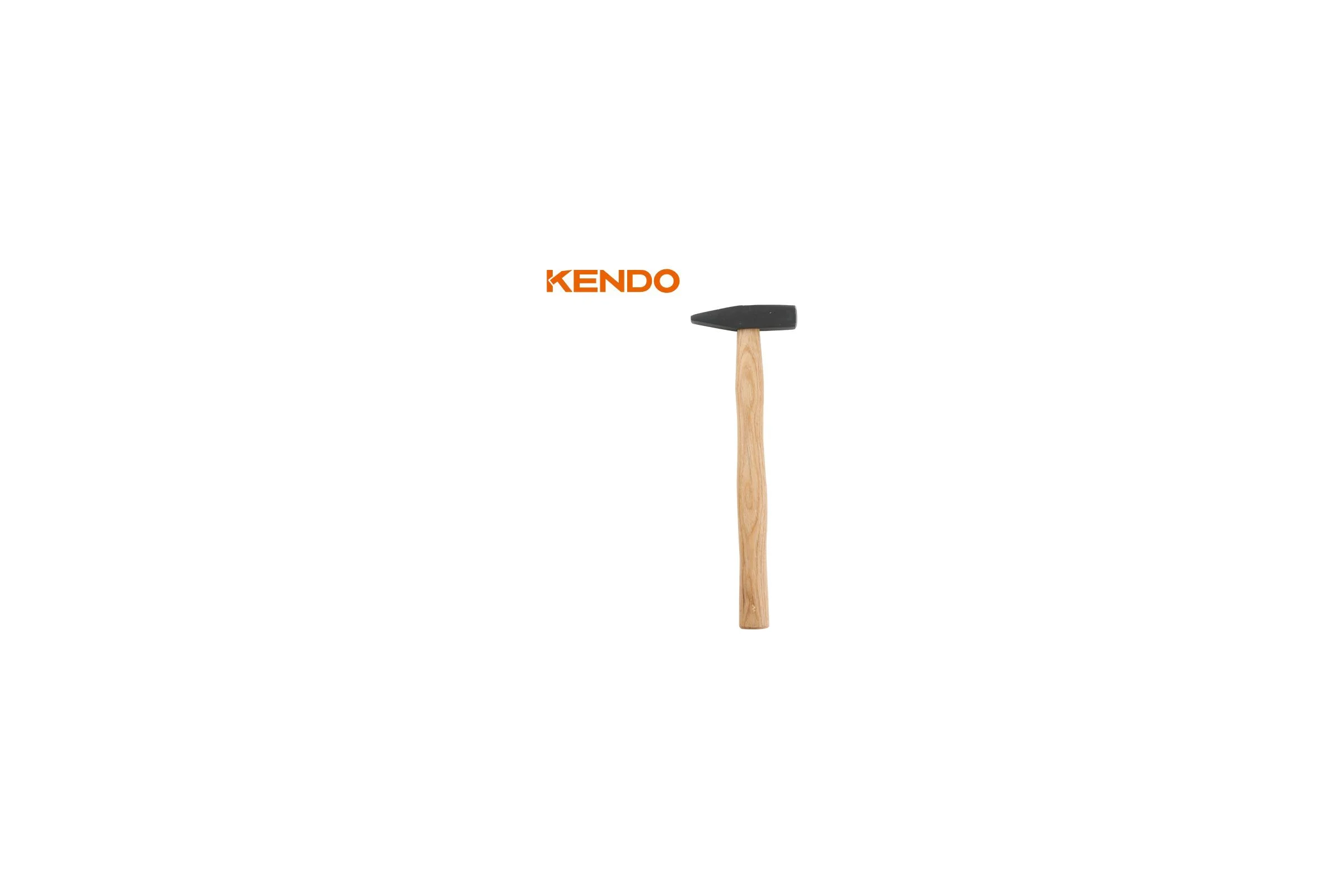 Молоток слесарный с деревянной рукояткой KENDO 273гр  25213