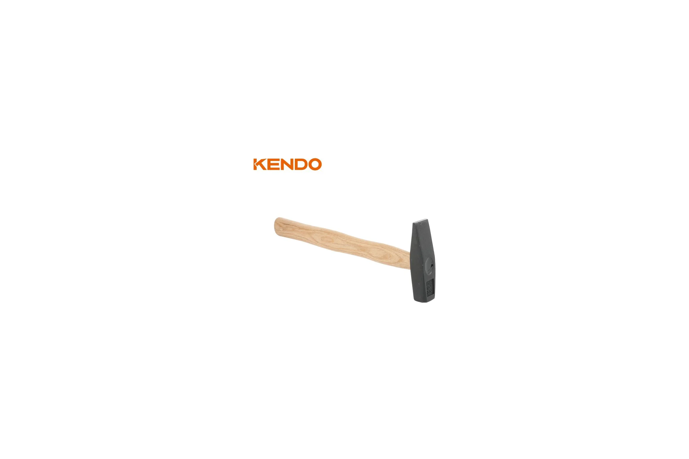 Молоток слесарный с деревянной рукояткой KENDO 273гр  25213