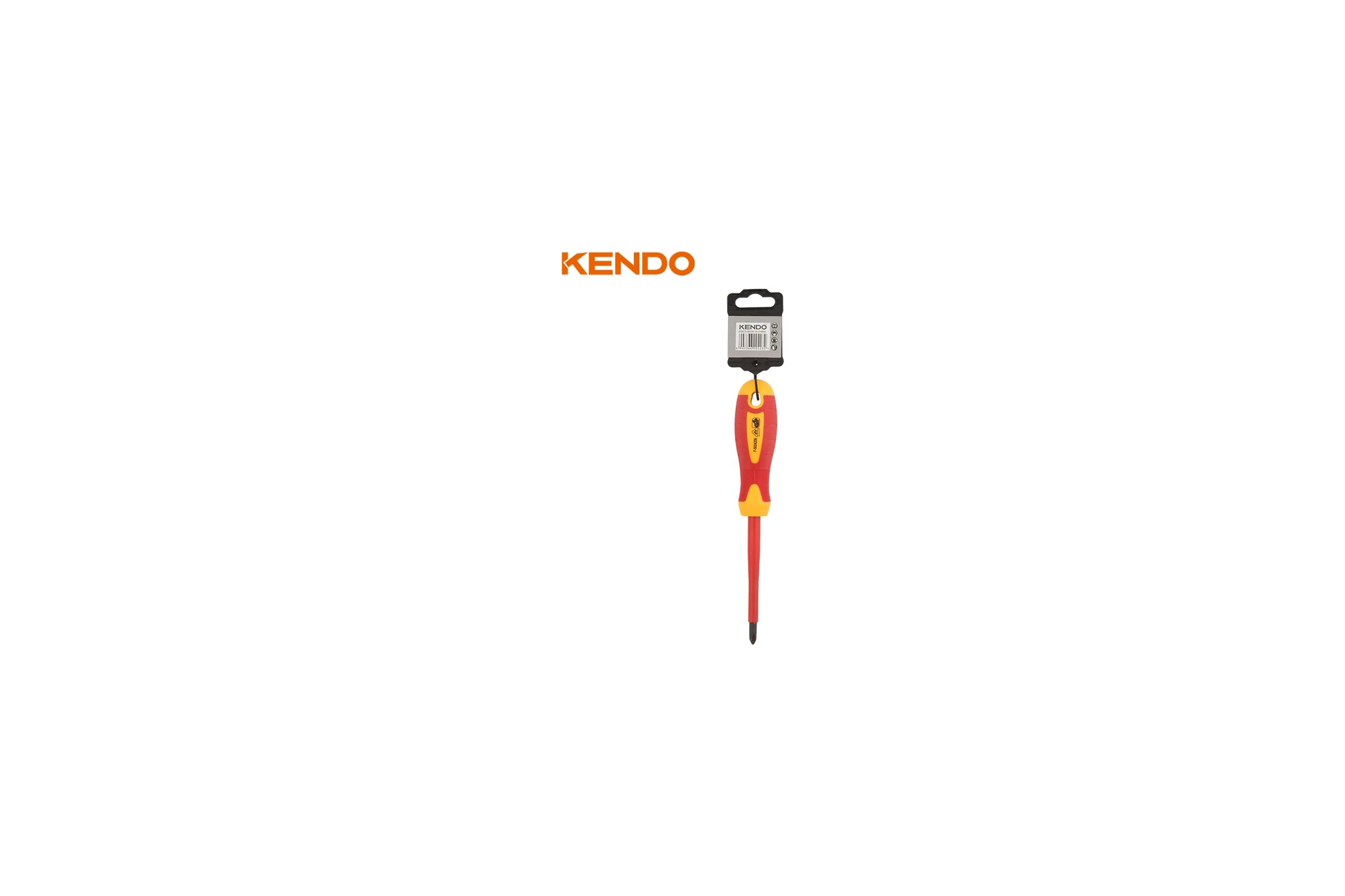 Отвертка диэлектрическая KENDO VDE PH0x60 мм 20421