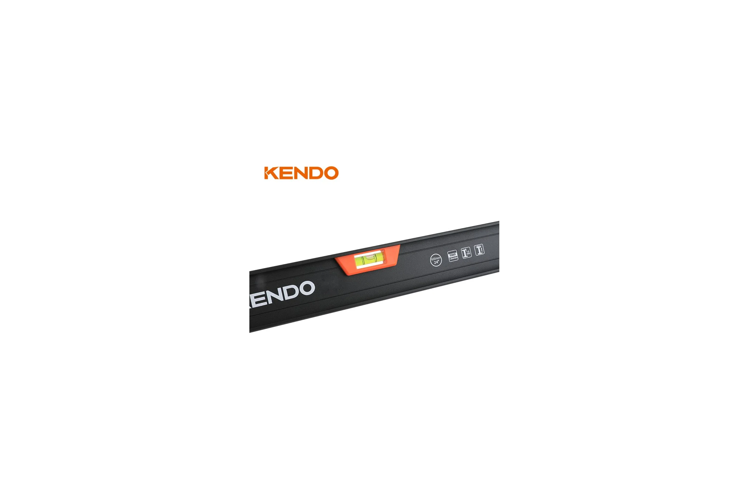 Двутавровый алюминиевый уровень KENDO 1000 мм 35255