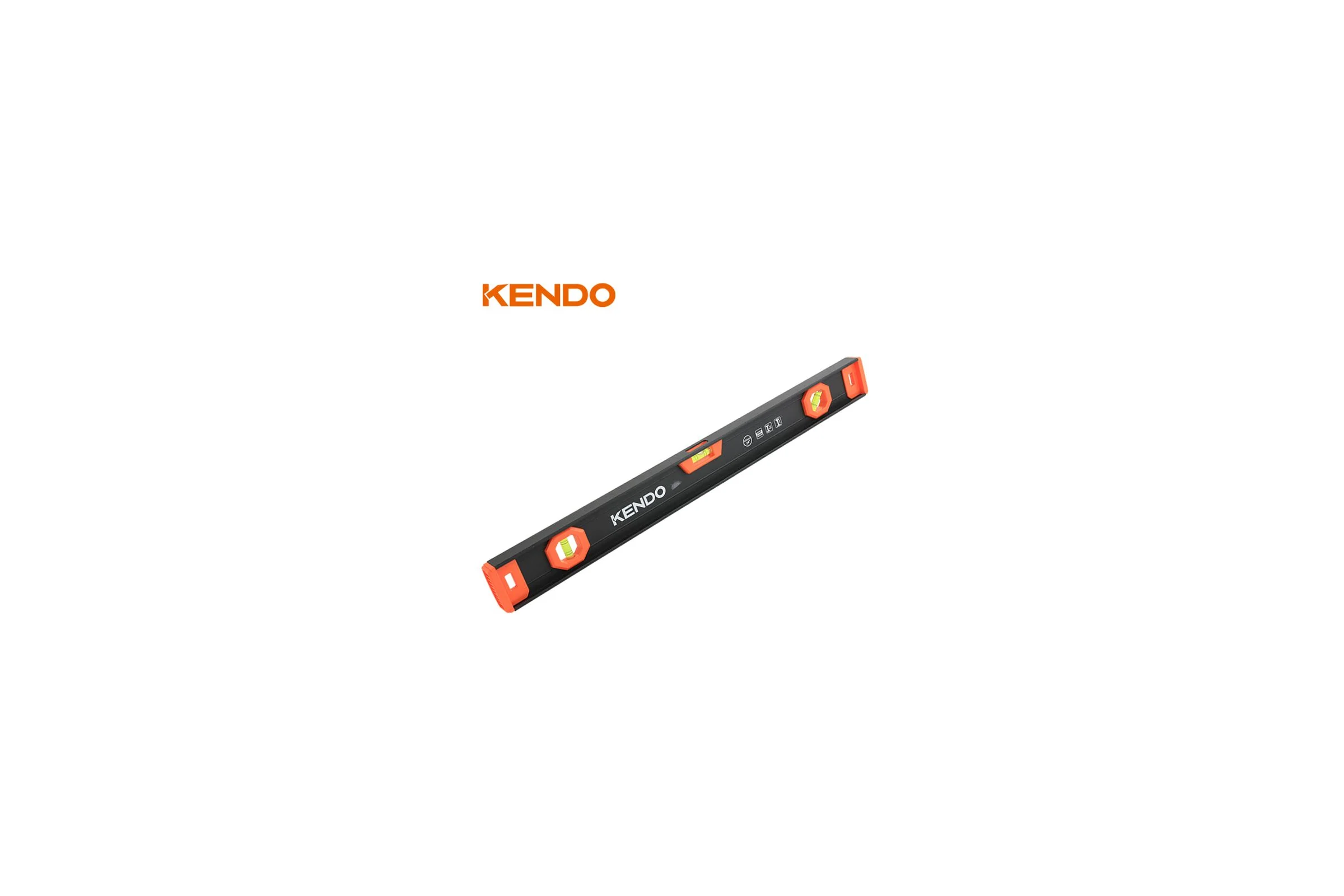Двутавровый алюминиевый уровень KENDO 1000 мм 35255