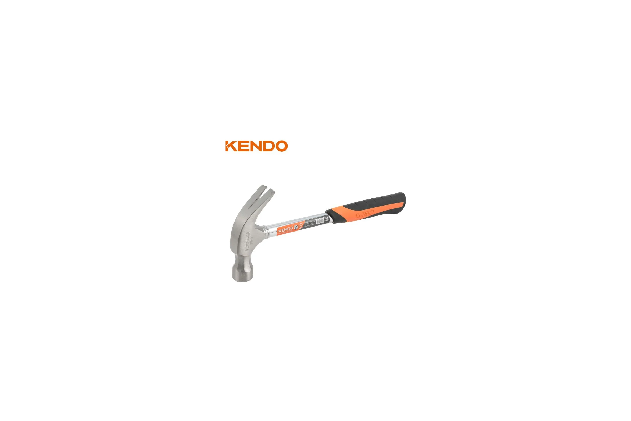 Молоток-гвоздодер KENDO 450 г 25101
