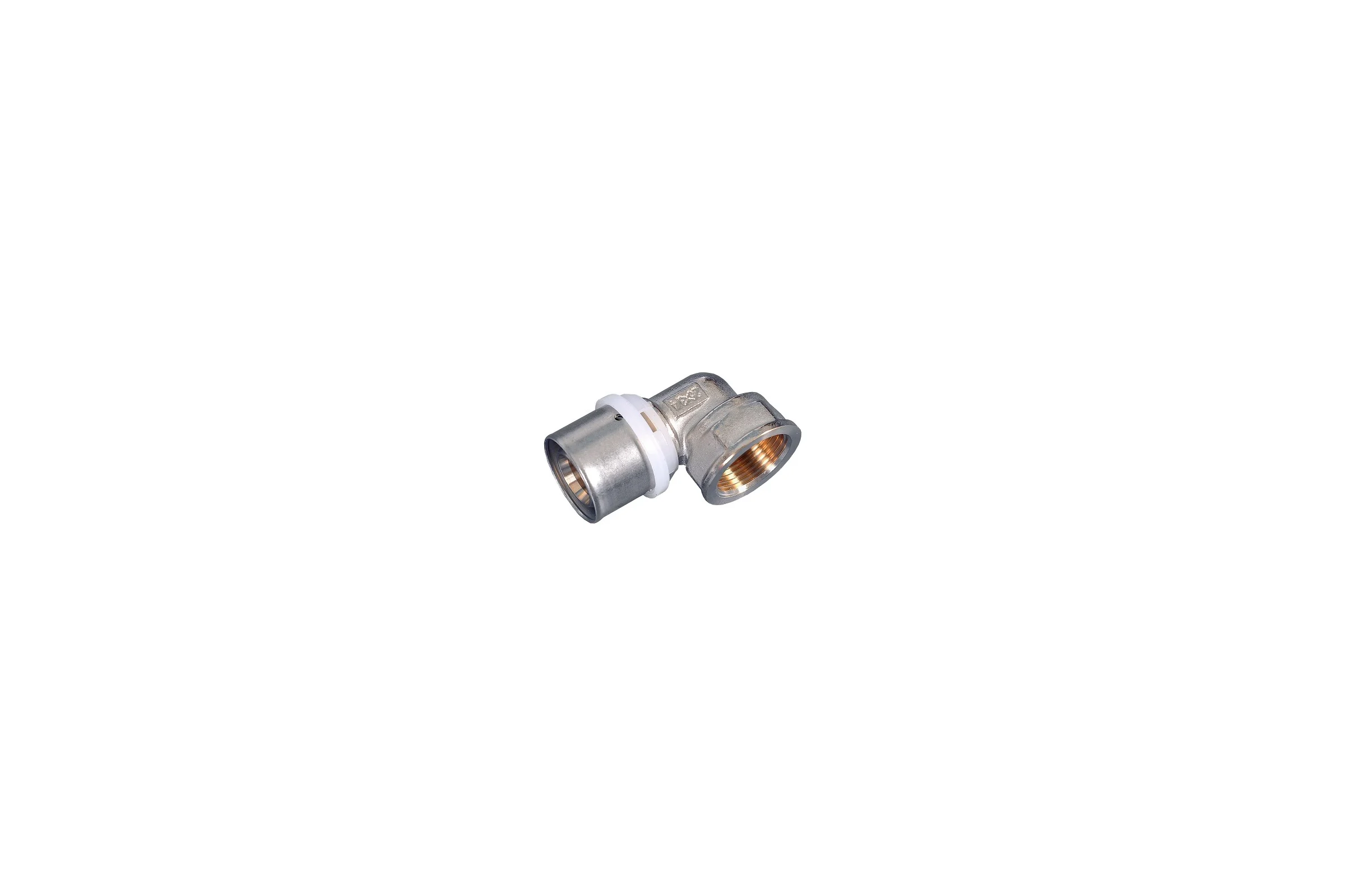 Пресс-фитинг угольник с переходом на внутреннюю резьбу 20x3/4" MVI PF.531.0505