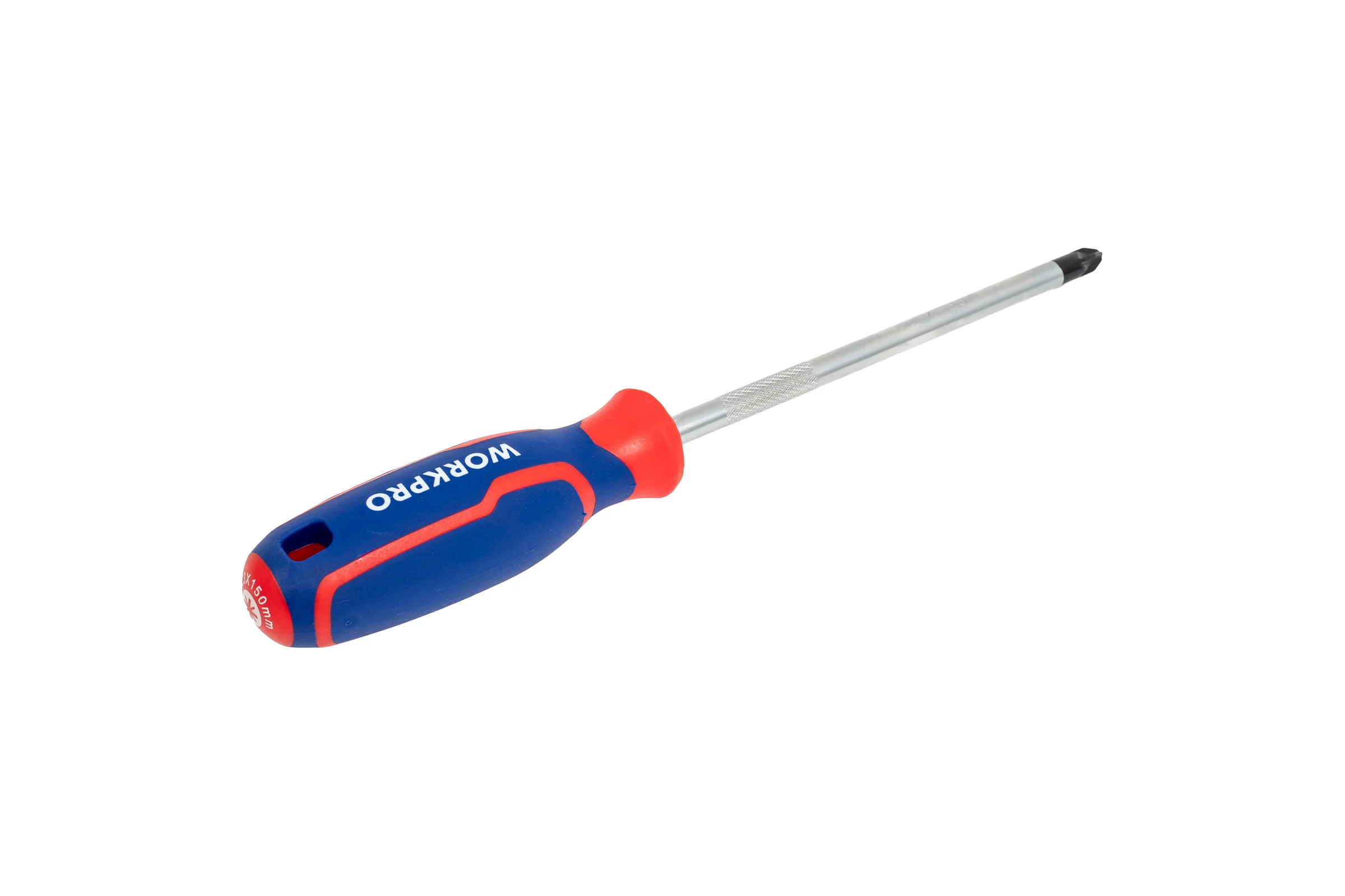Отвертка с магнитным наконечником WORKPRO PZ3x150мм CR-V WP221038