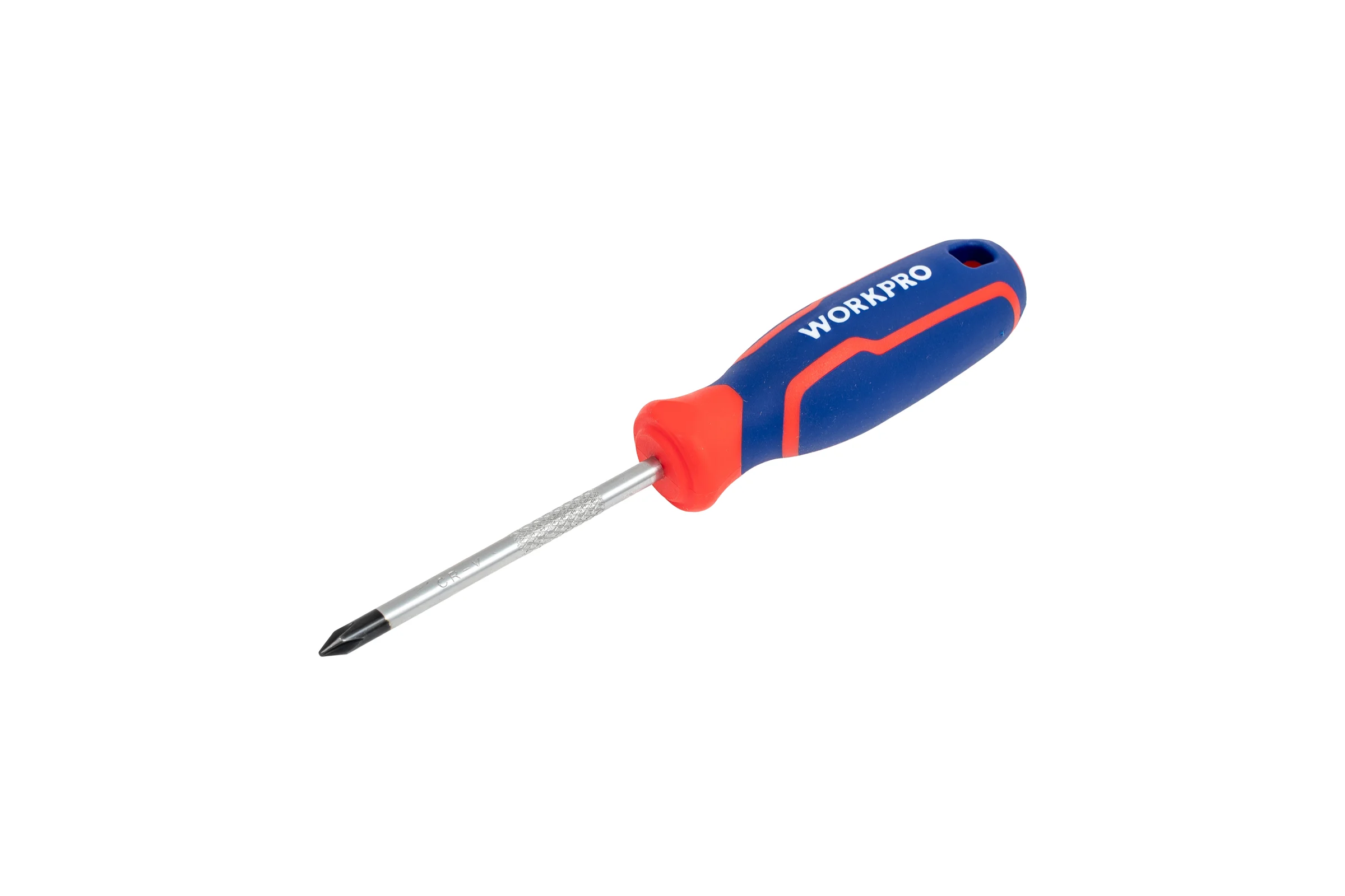 Отвертка с магнитным наконечником WORKPRO PH1x75мм CR-V WP221026