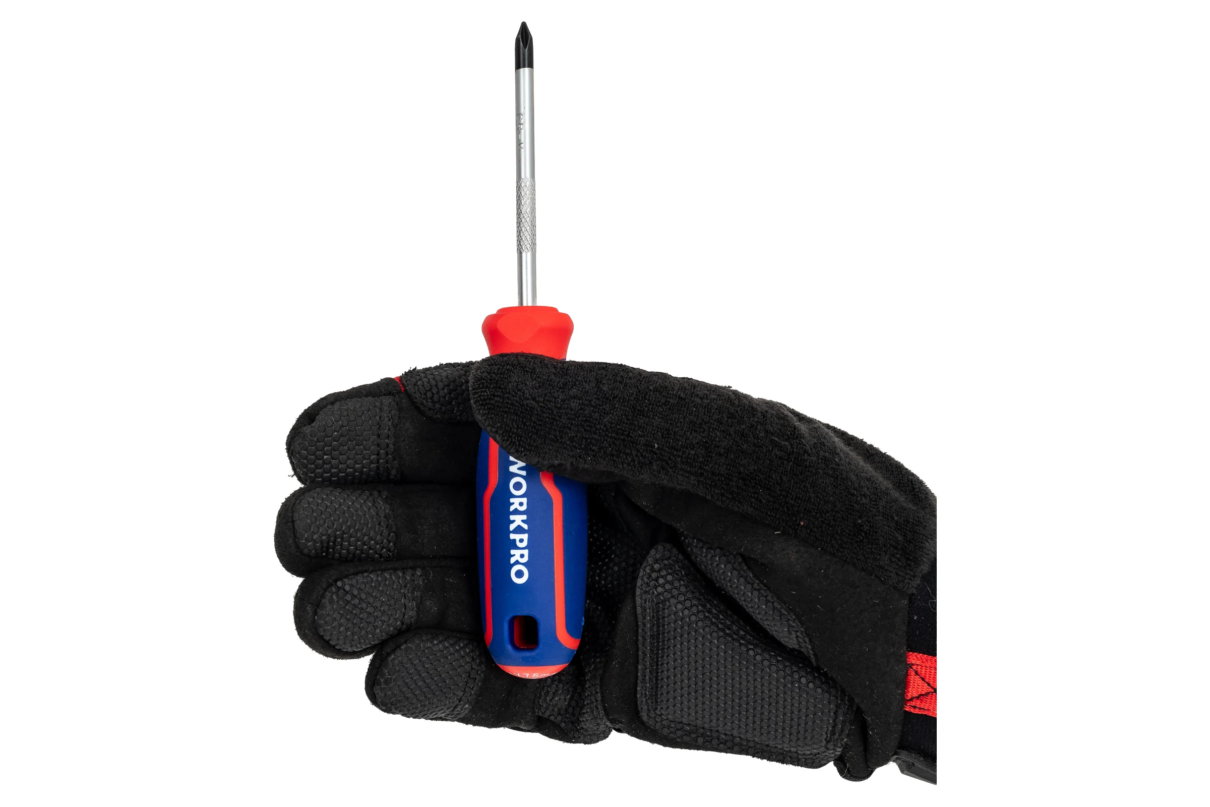 Отвертка с магнитным наконечником WORKPRO PH1x75мм CR-V WP221026