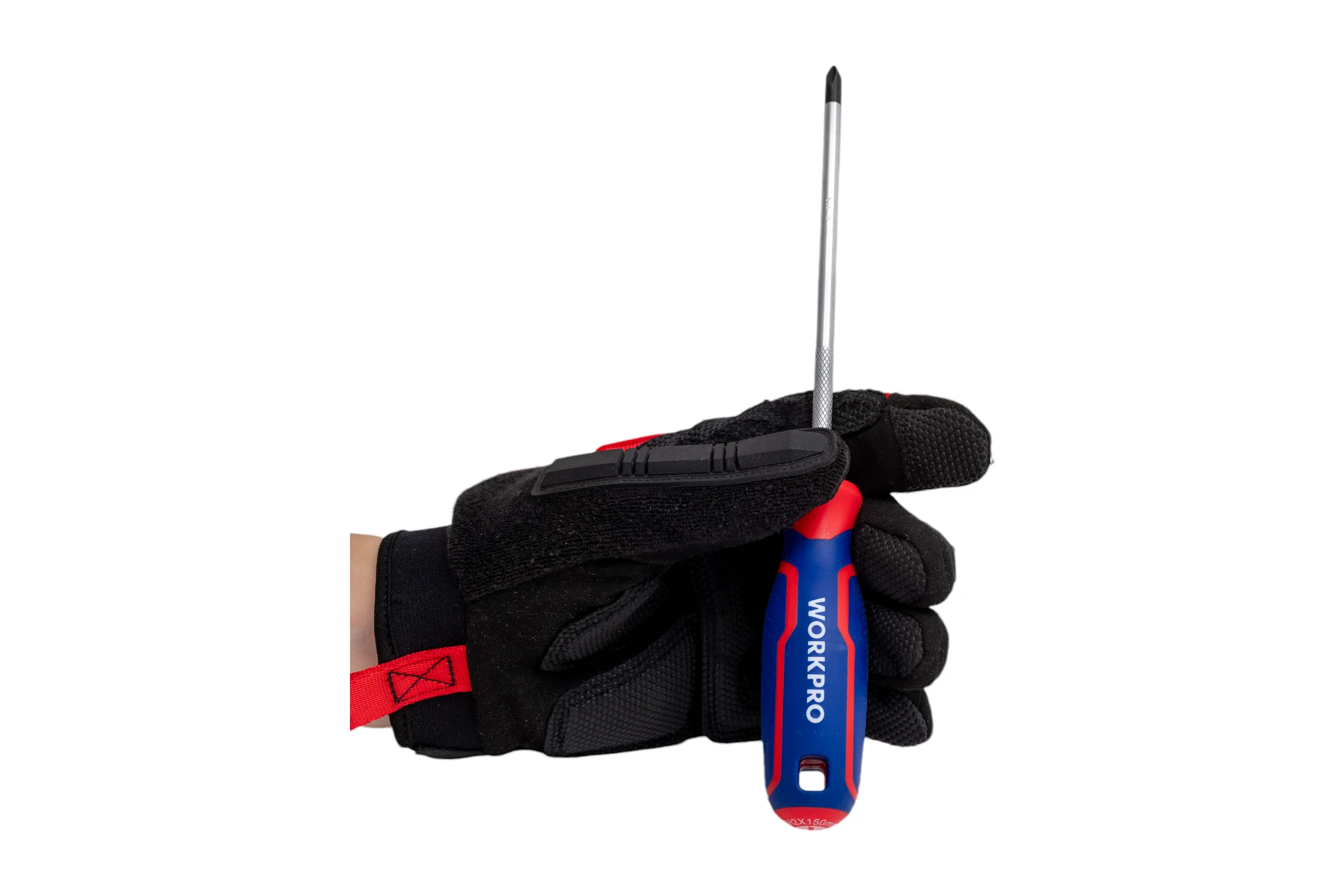 Отвертка с магнитным наконечником WORKPRO PH2x150мм CR-V WP221030