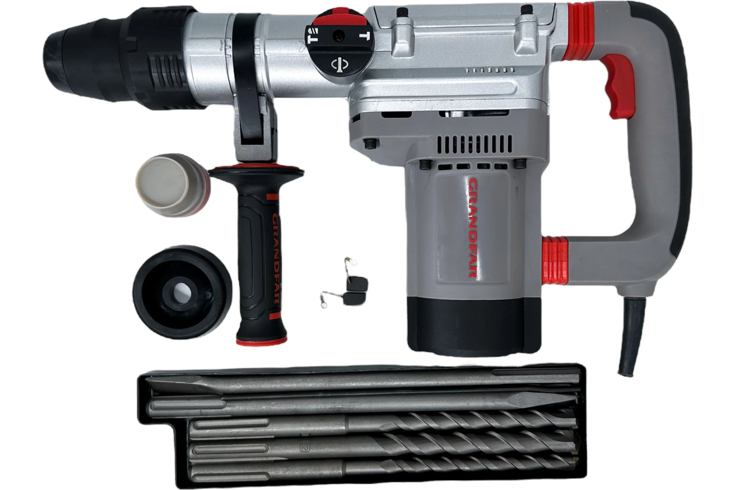 Перфоратор GRANDFAR SDS-max 10 Дж,1250 Вт GBH40-1250G1