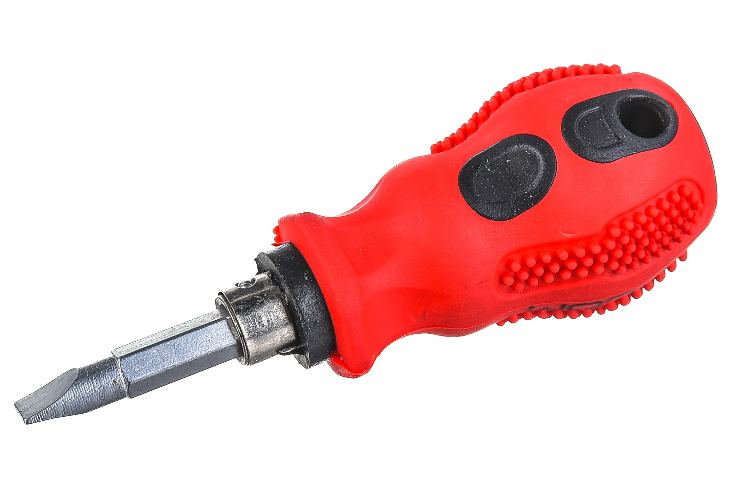 Комбинированная отвертка LOM PH2 и SL6 х 38 мм, без магнита, 2К рукоятка 1858795