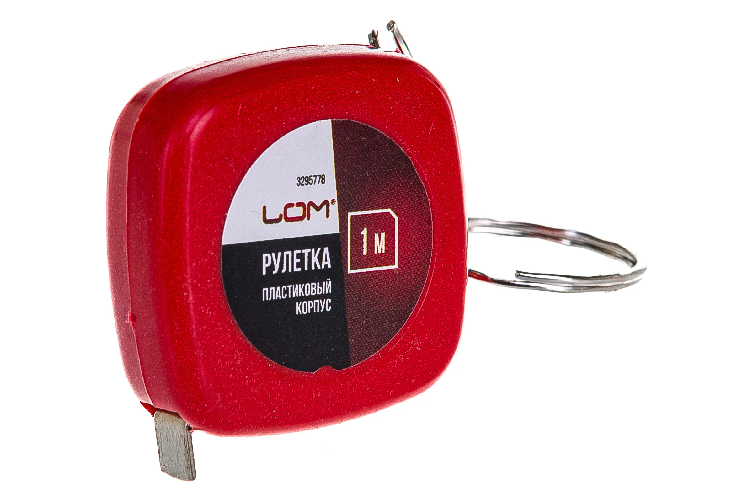 Рулетка-брелок LOM 1 м х 6 мм 3295778