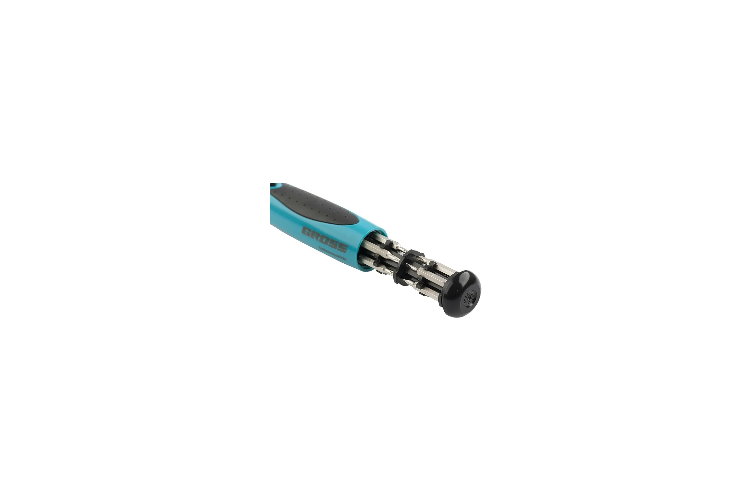 Реверсивная отвертка GROSS с механизмом SmartPush mini, 11 шт. CrMo 11609
