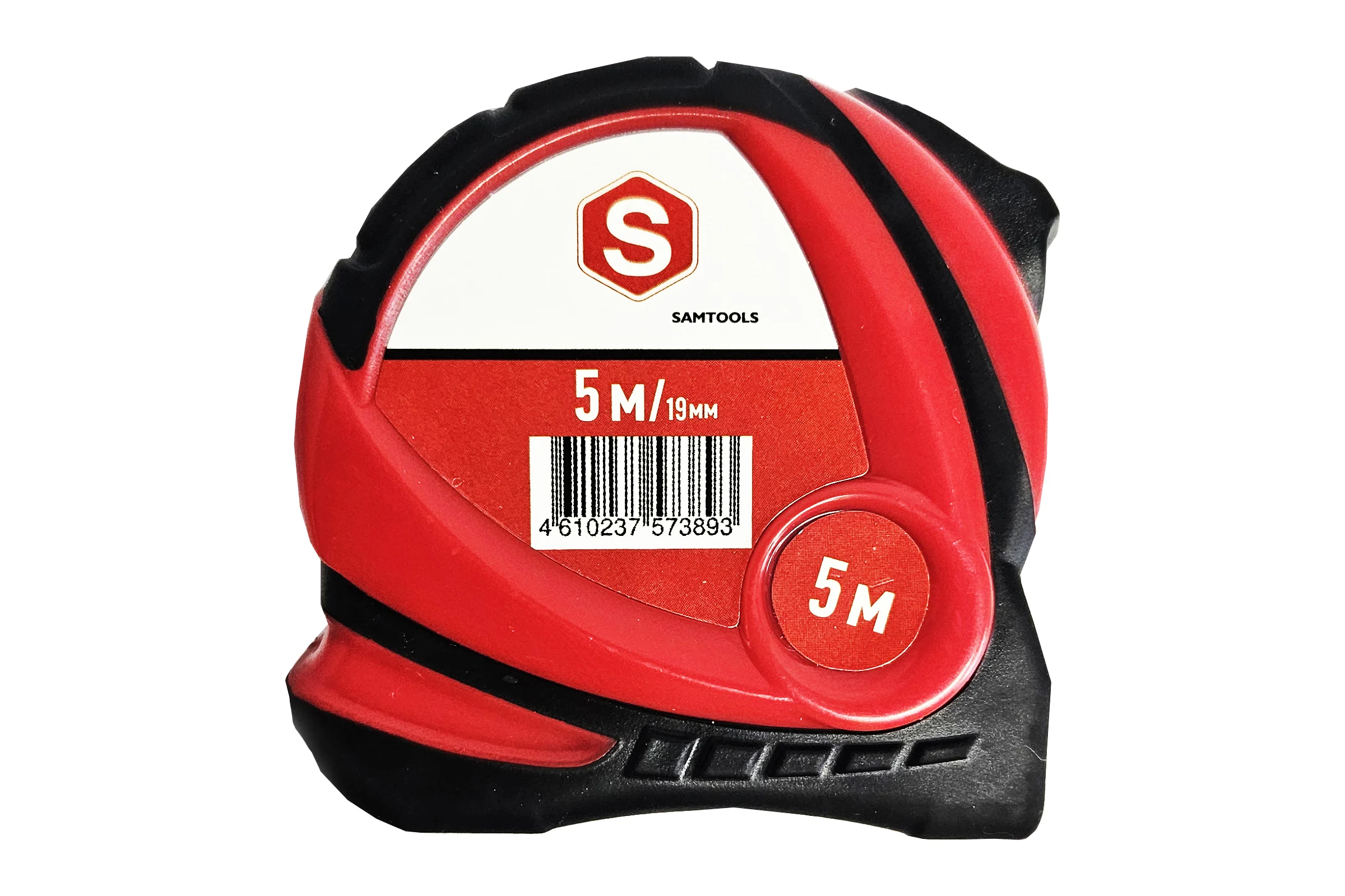 Рулетка SAMGRUPP 5 м с прорезиненным корпусом PREMIUM SAMC-063100500