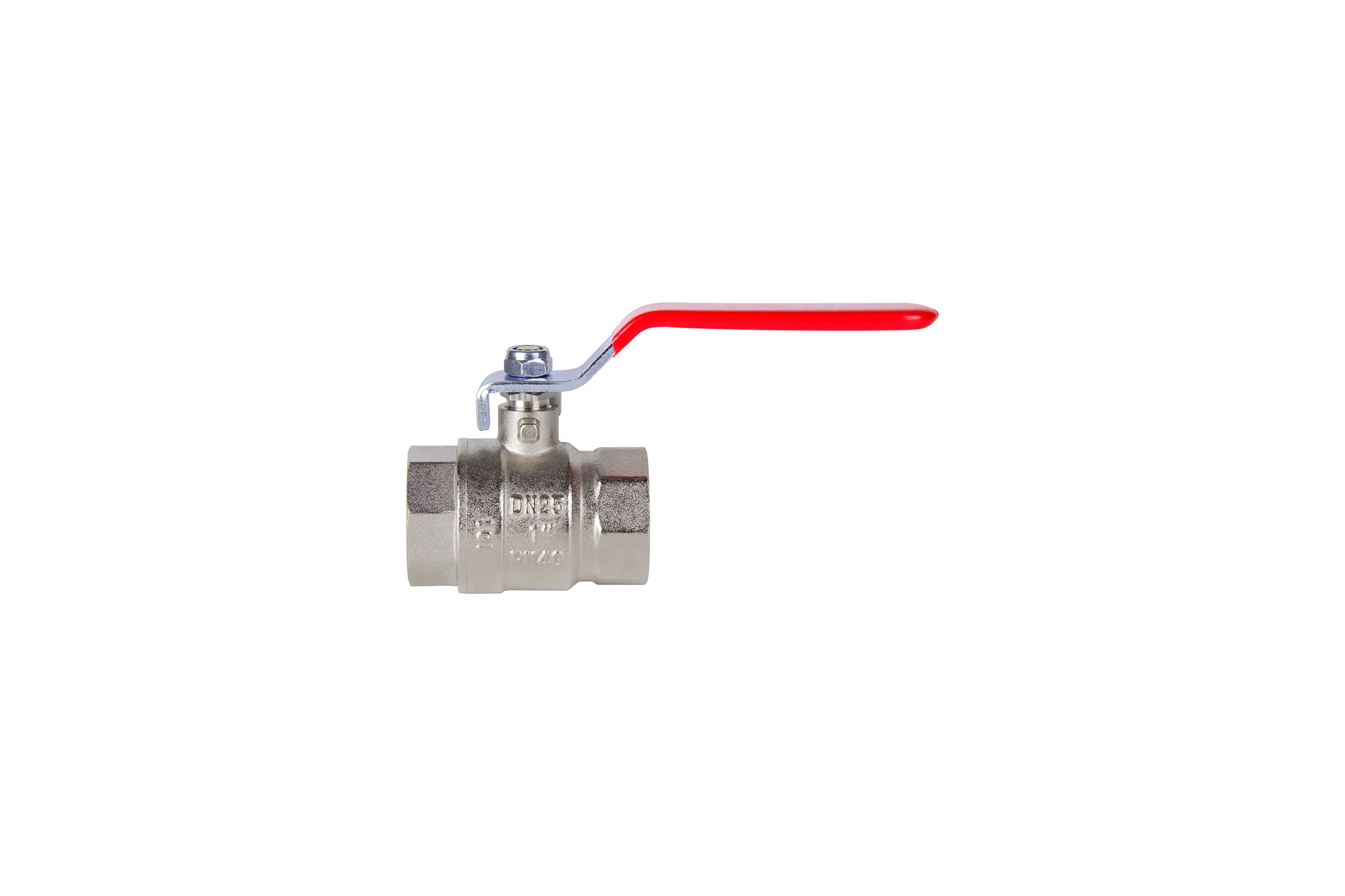 Кран шаровой полный проход TEBO ВН/ВН 1/2" ручка T-КШ.101.12.КР.CN