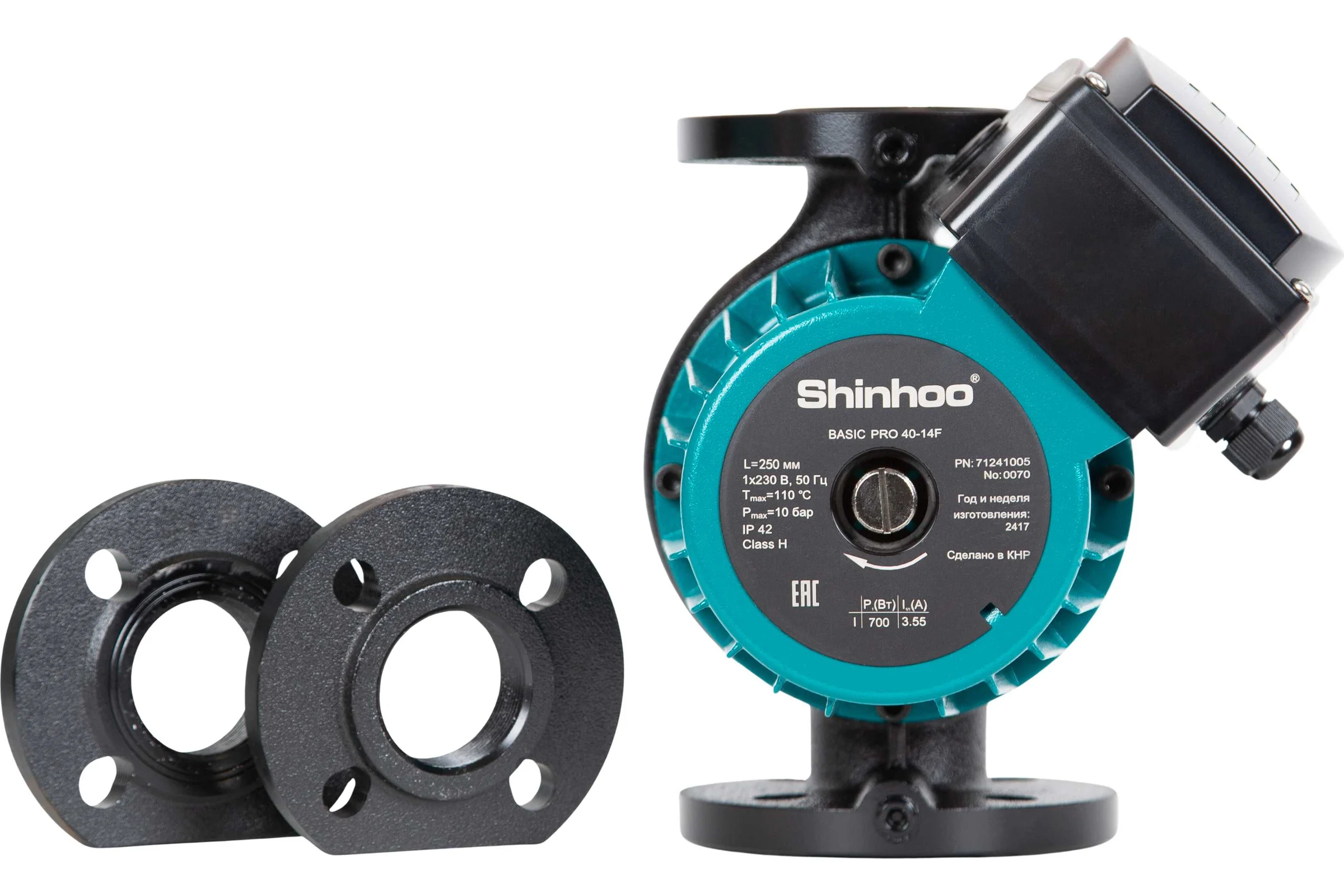 Насос циркуляционный SHINHOO BASIC PRO 40-18F 230V 71241001