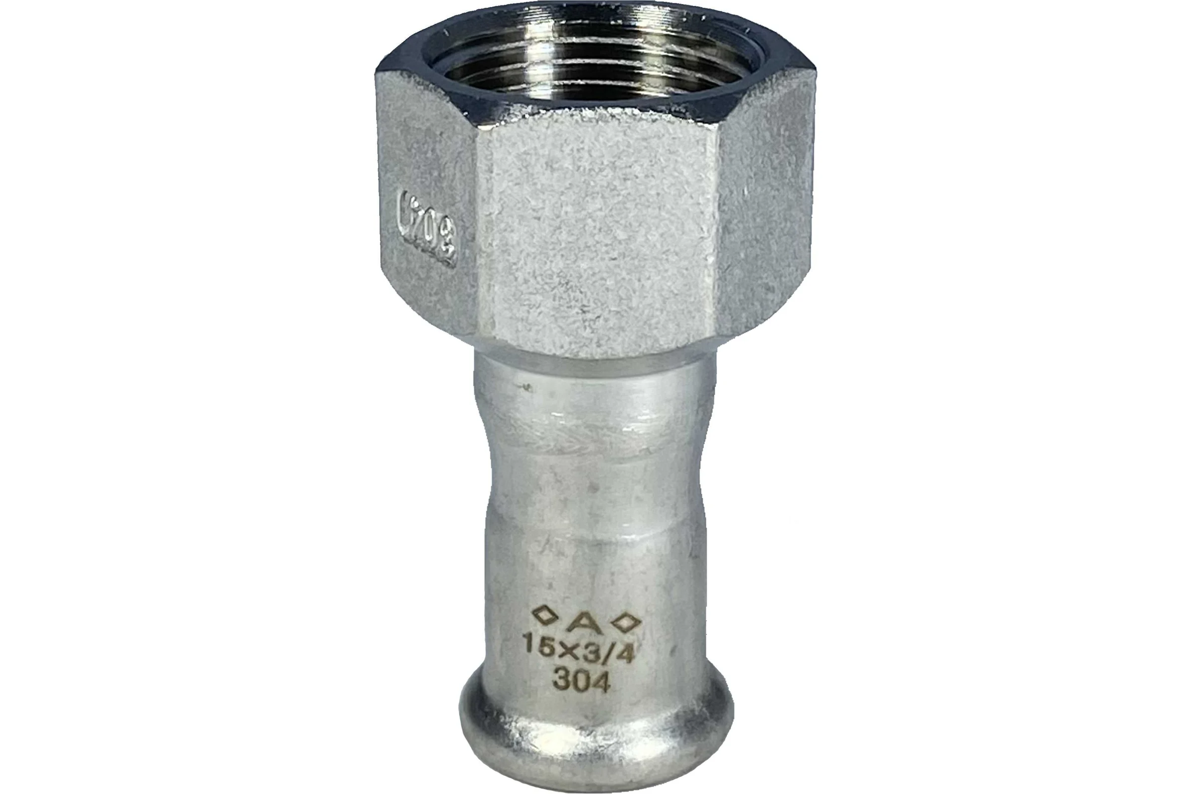 Пресс-переход Conex Banninger IBP A-Press Inox нержавеющая сталь AISI304 с внутренней резьбой 18x1/2" PS24270G0180400