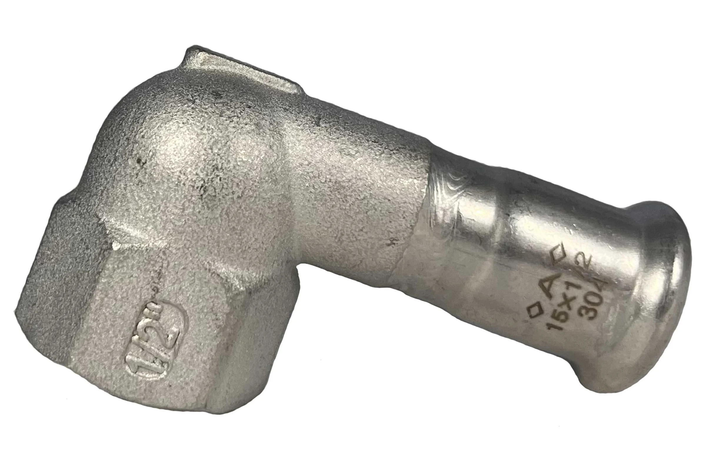 Пресс-угол Conex Banninger IBP A-Press Inox нержавеющая сталь AISI304 с внутренней резьбой - 90-18x1/2" PS24090G0180400