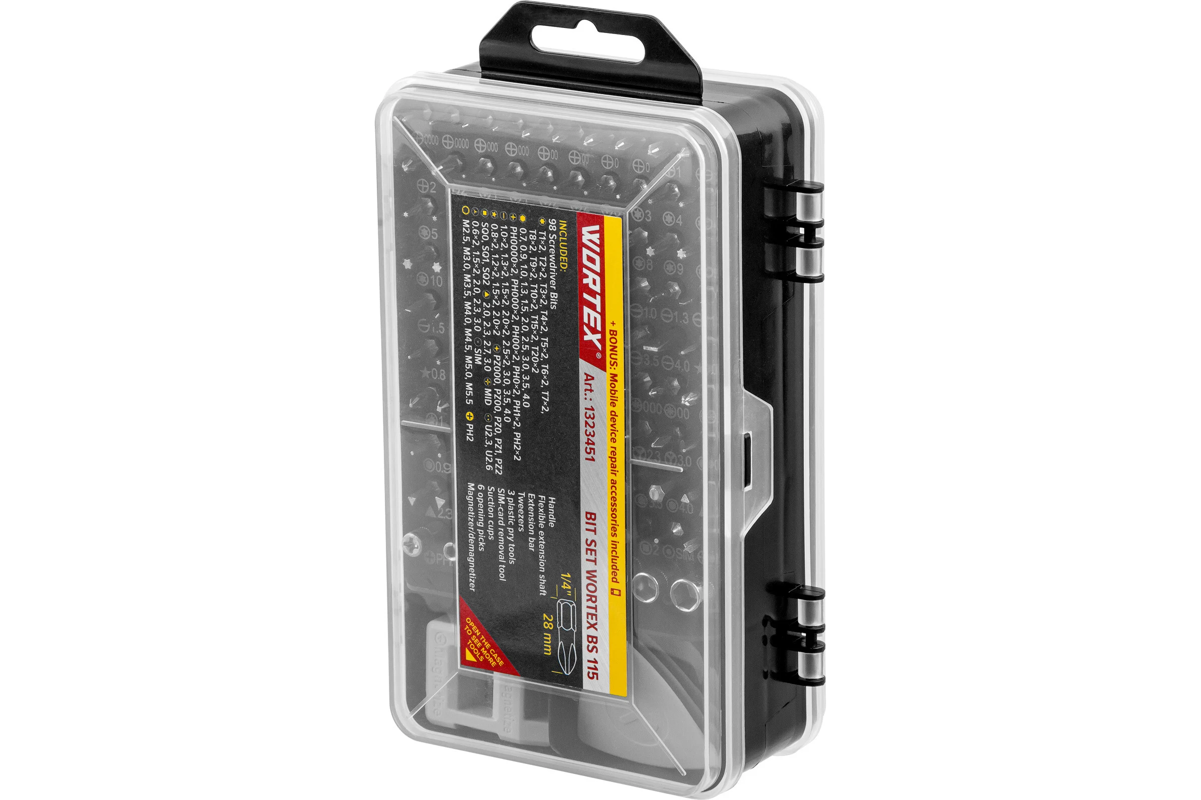 Набор бит WORTEX BS 115 1323451