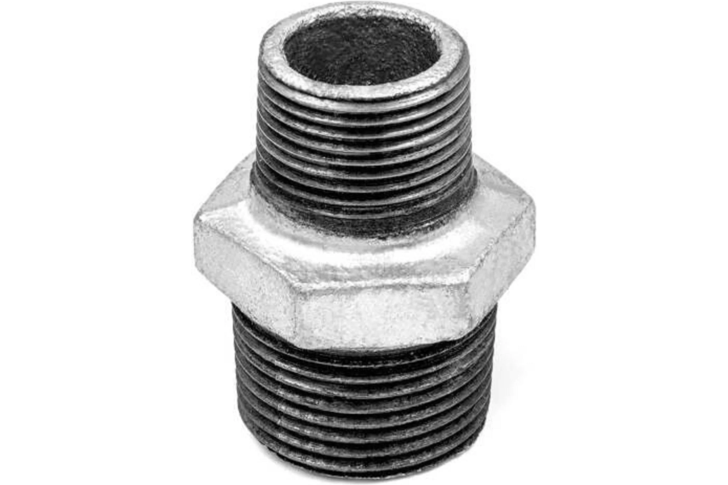 Нипель переходной чугун оц. BTI 3/4"х1/2" НР 1714 034 11I