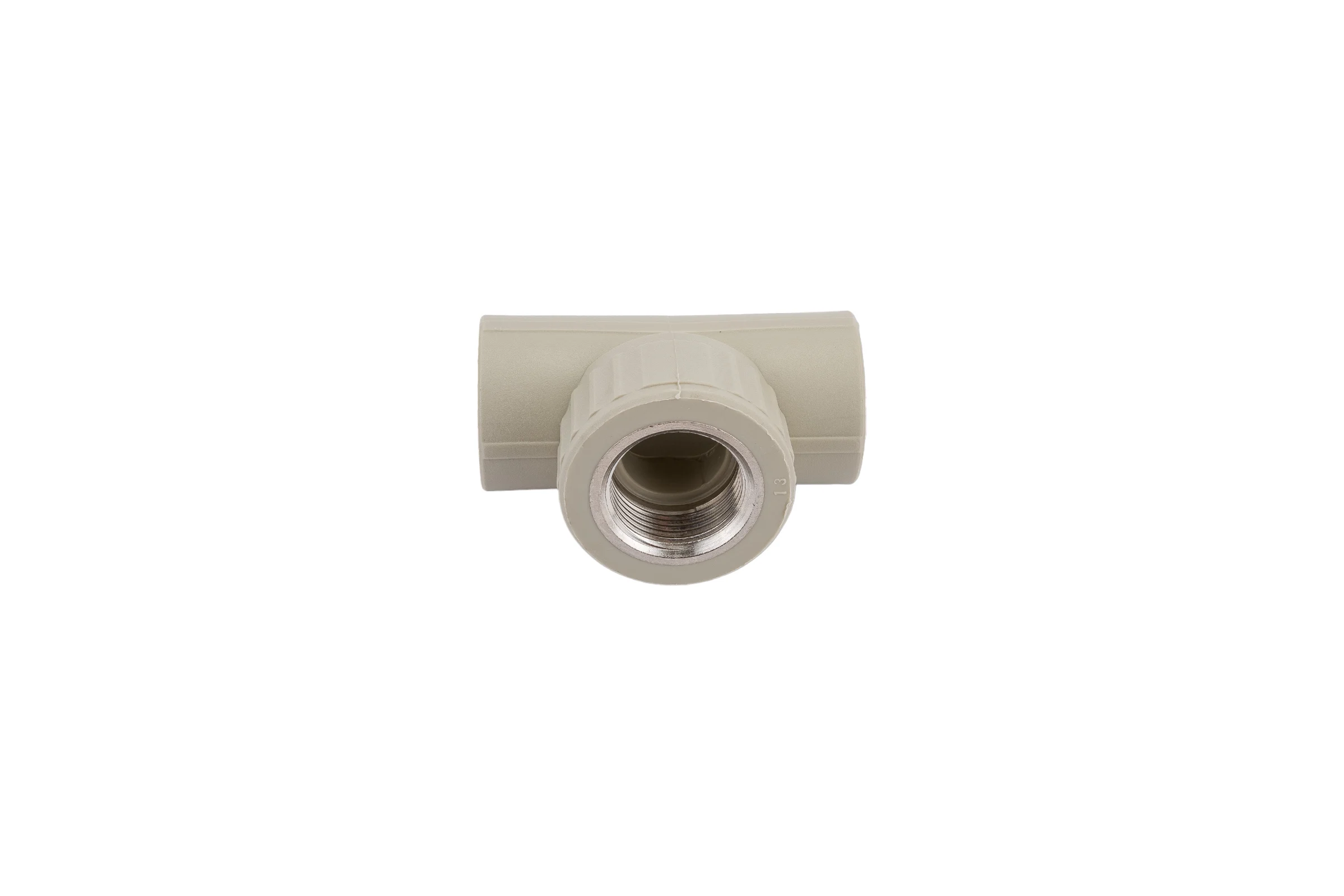 Тройник VALFEX PP-R серый комбинированный  Дн 25х3/4 ВР 10127025Г 127-1095