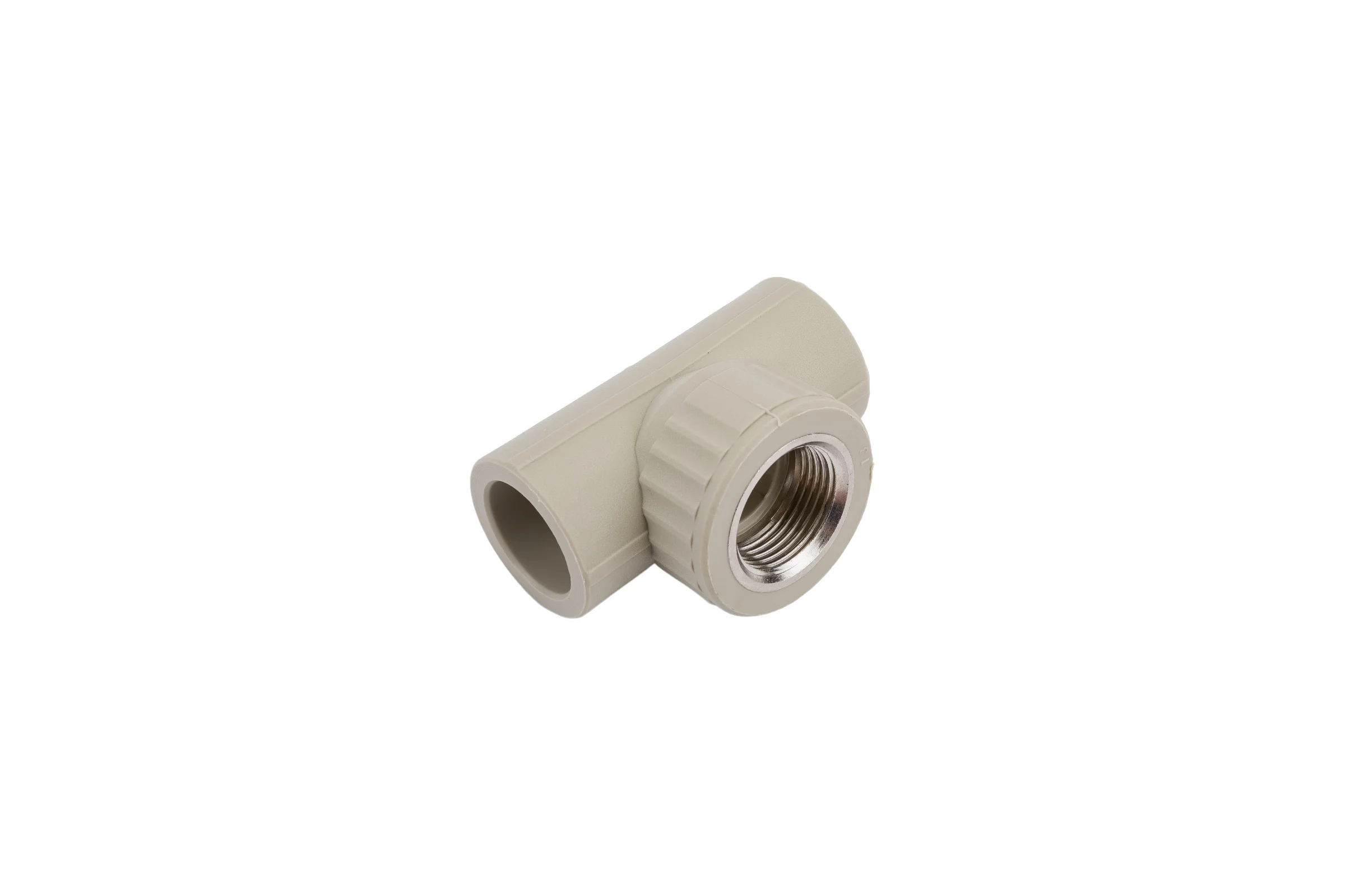 Тройник VALFEX PP-R серый комбинированный  Дн 25х3/4 ВР 10127025Г 127-1095